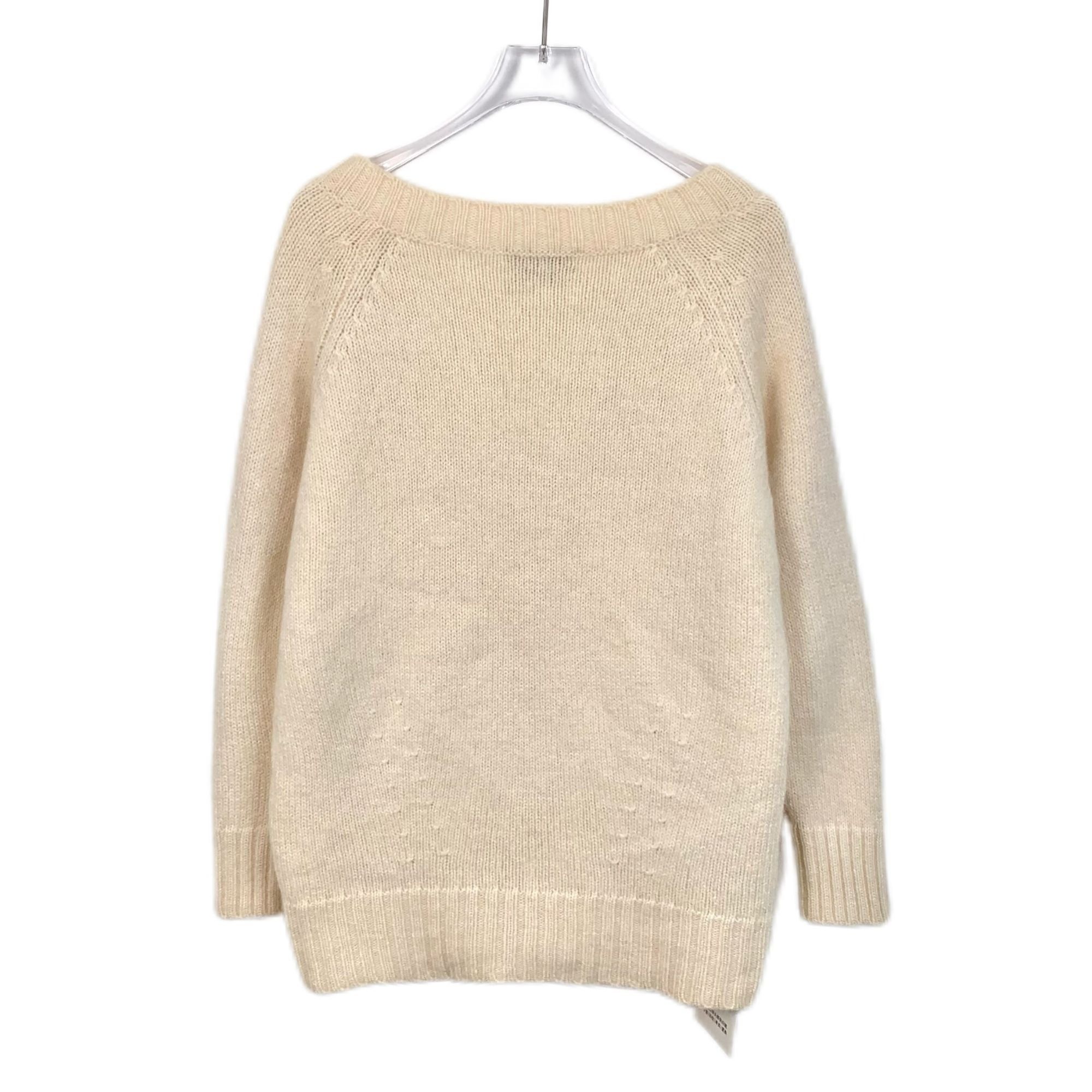 Prada H11998 Prada Womens V-Neck Knit Beige Sweater Size XS / US 0-2 / IT 36-38 - 2 Thumbnail