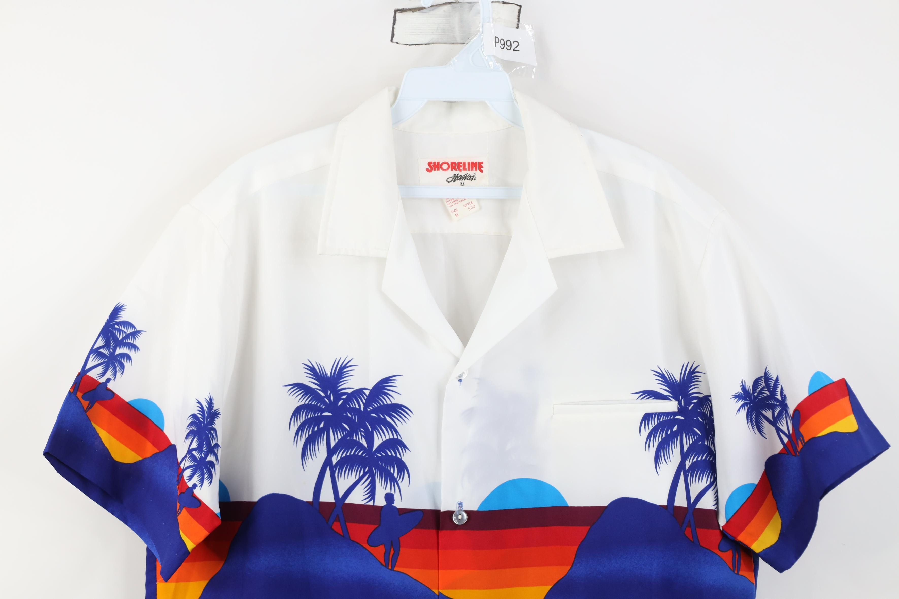 Vintage Vintage 70s Streetwear Beach Luau Hawaiian Button Shirt USA Size US M / EU 48-50 / 2 - 2 Thumbnail