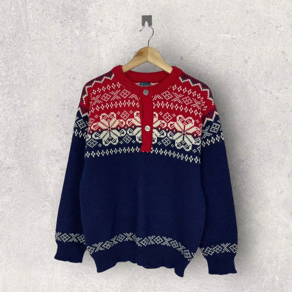 Vintage Y2k Dale of Norway Sweater Knit Olympic