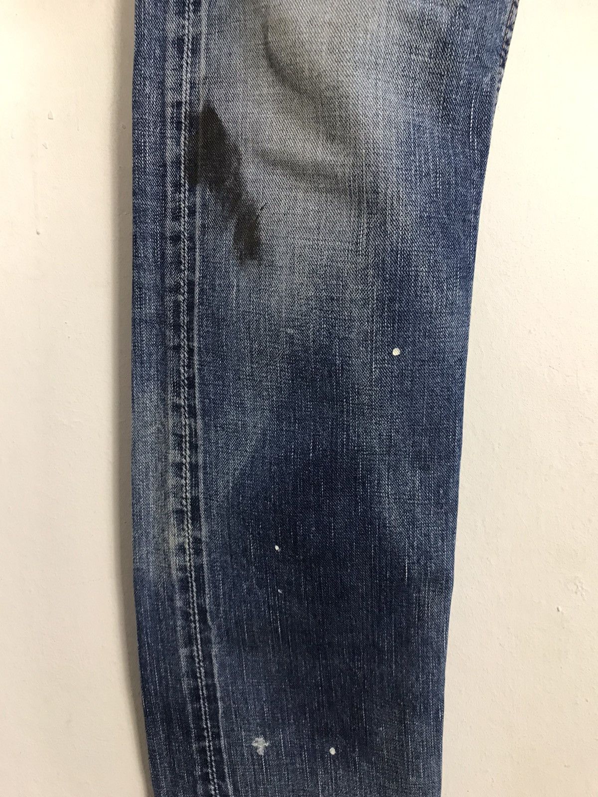 Japanese Brand × Johnbull × Vintage Vintage John Bull Selvedge Workwear Design Denim Jeans Size US 30 / EU 46 - 6 Thumbnail