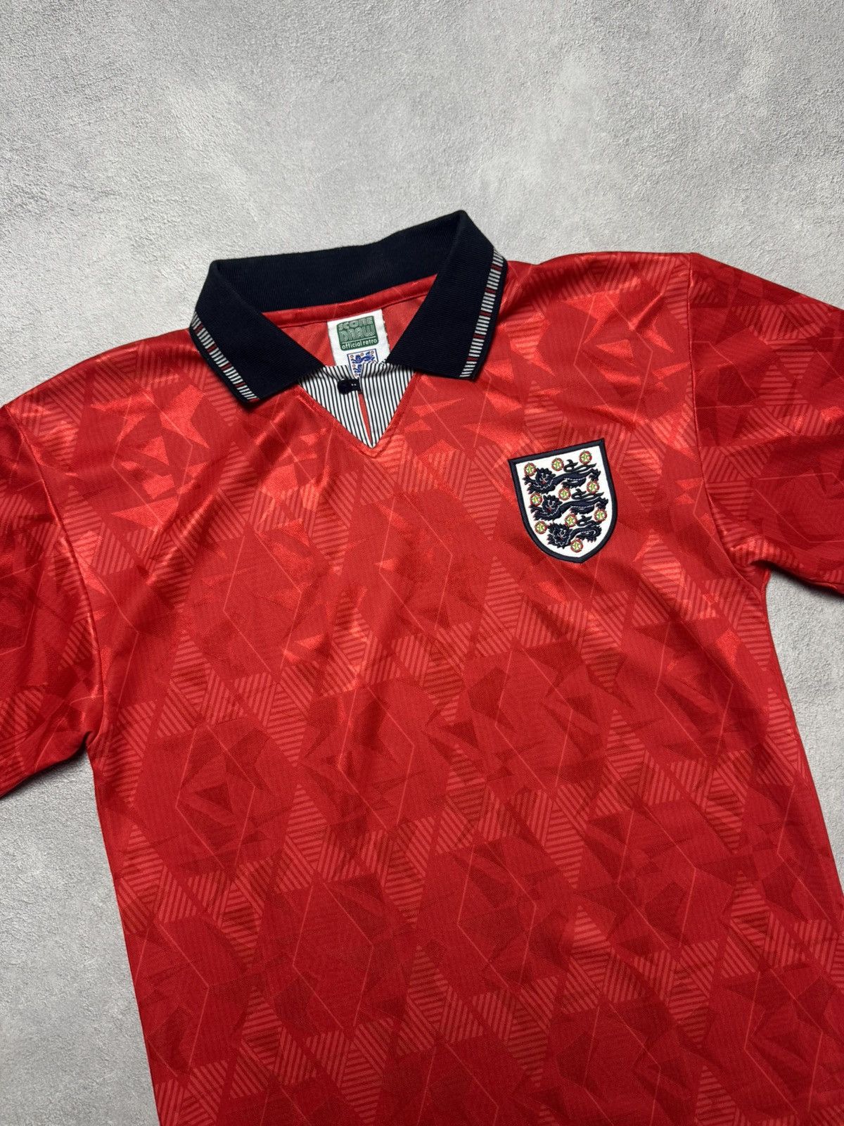 Vintage England 1990 1992 Away Football Soccer Jersey Vintage Size US S / EU 44-46 / 1 - 3 Thumbnail