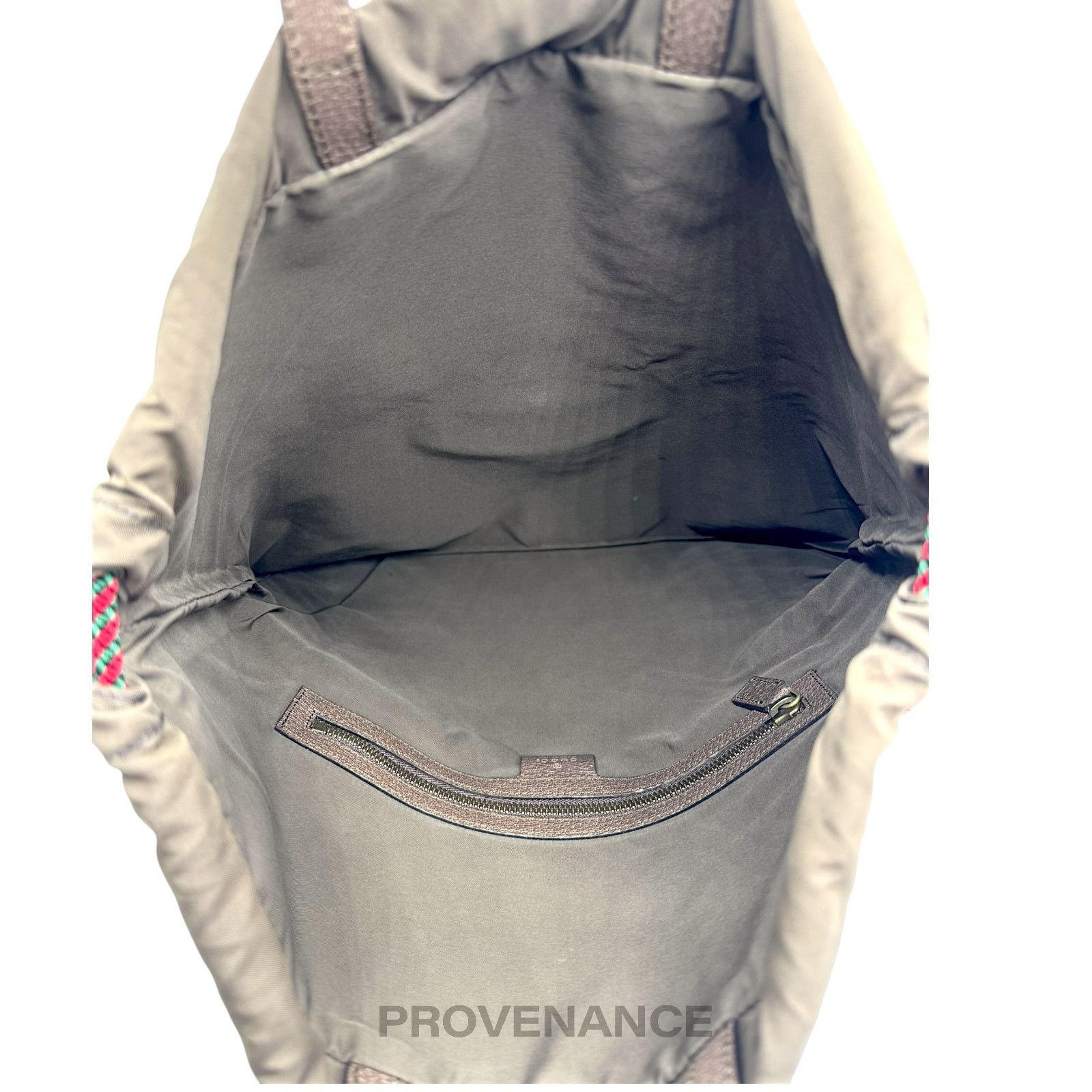 Gucci 🔴 Gucci Neo Vintage Drawstring Tote Backpack - GG Canvas Size ONE SIZE - 9 Thumbnail