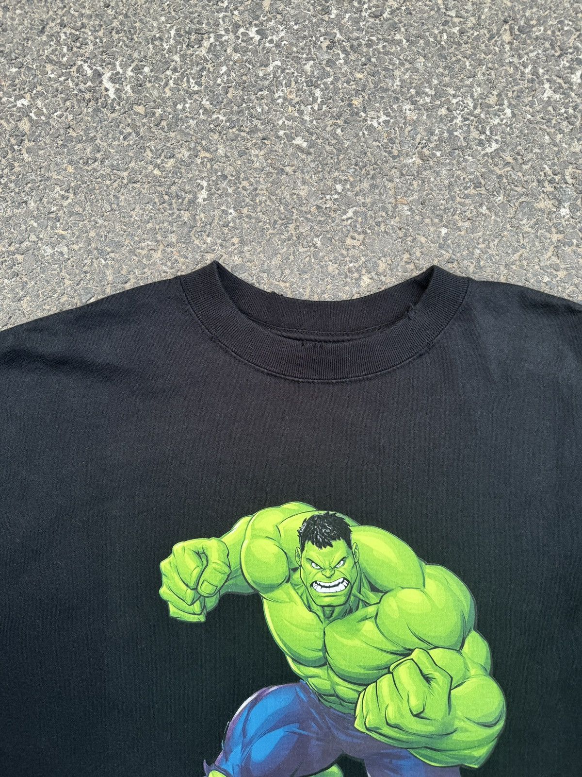 Balenciaga Balenciaga x Marvel Hulk Shirt/Tshirt Hybrid Longsleeve Size US XS / EU 42 / 0 - 4 Thumbnail