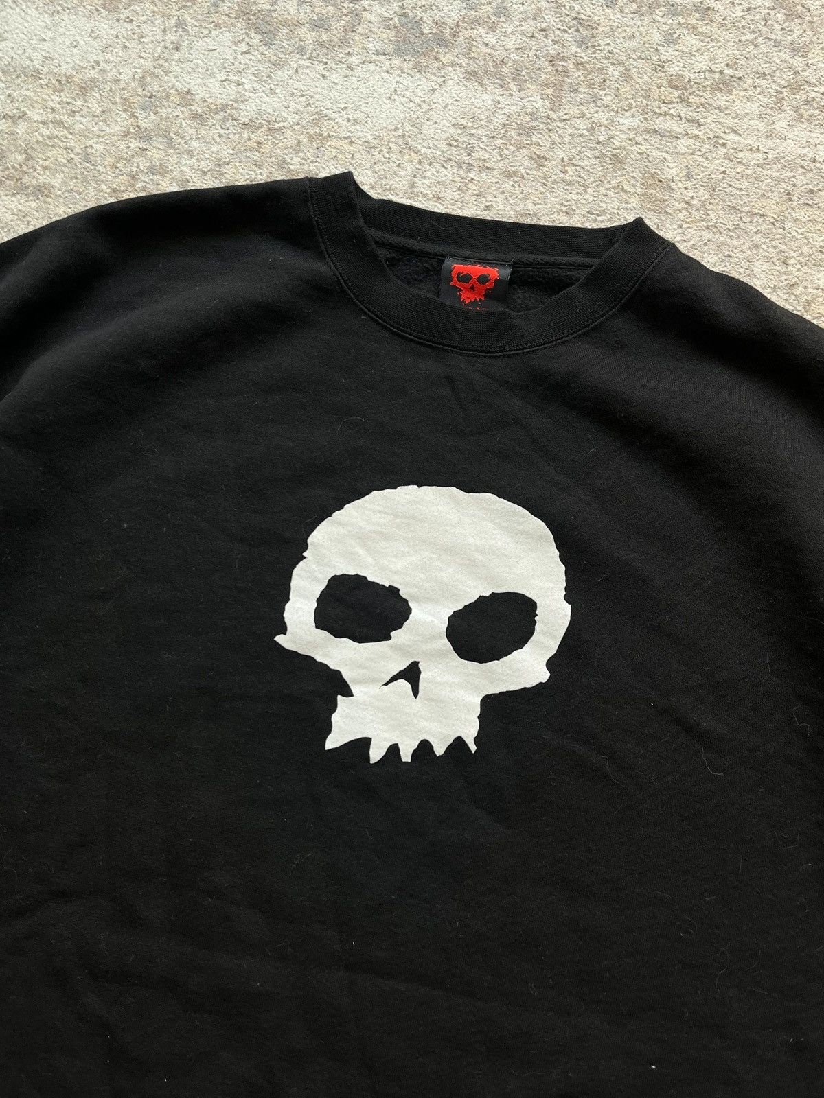Vintage Zero Sz L 2000s Y2K Skateboarding Sweatshirt Deadstock Rare Size US L / EU 52-54 / 3 - 9 Thumbnail