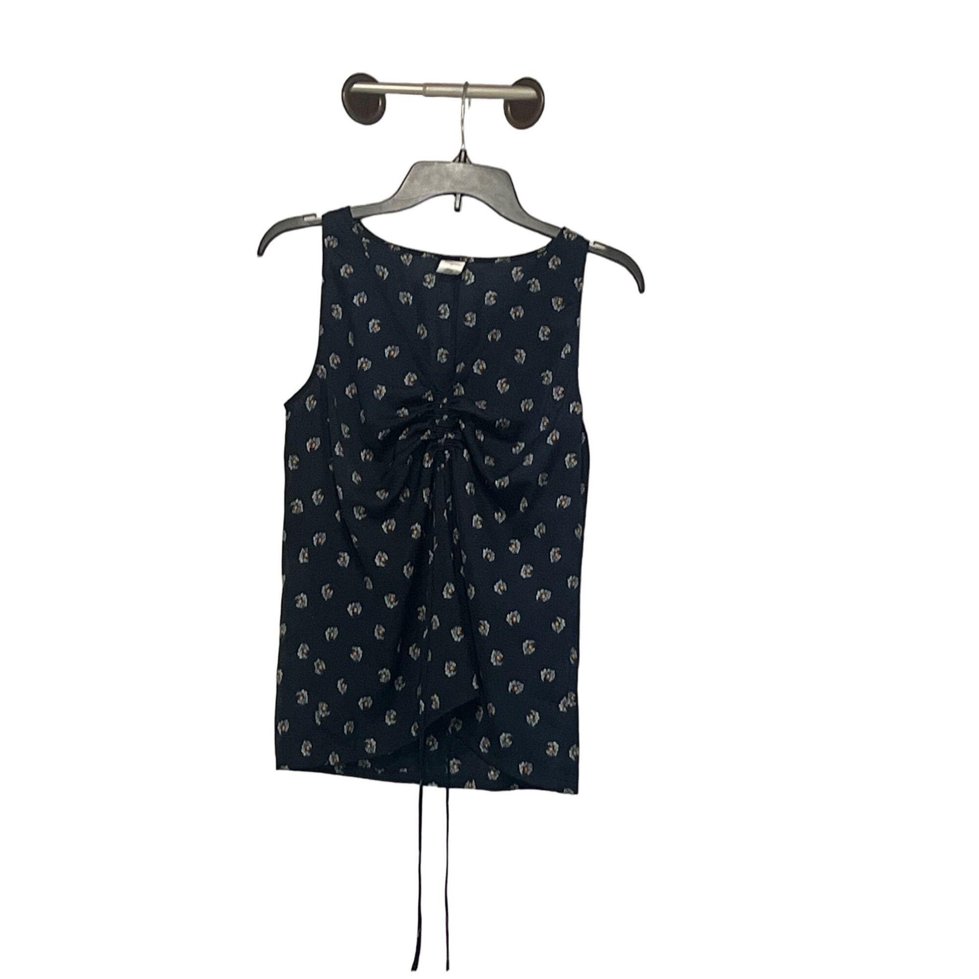 Other Melrose and Market Cinched Front Top In Navy Esme Clip Flora Size XS / US 0-2 / IT 36-38 - 8 Thumbnail