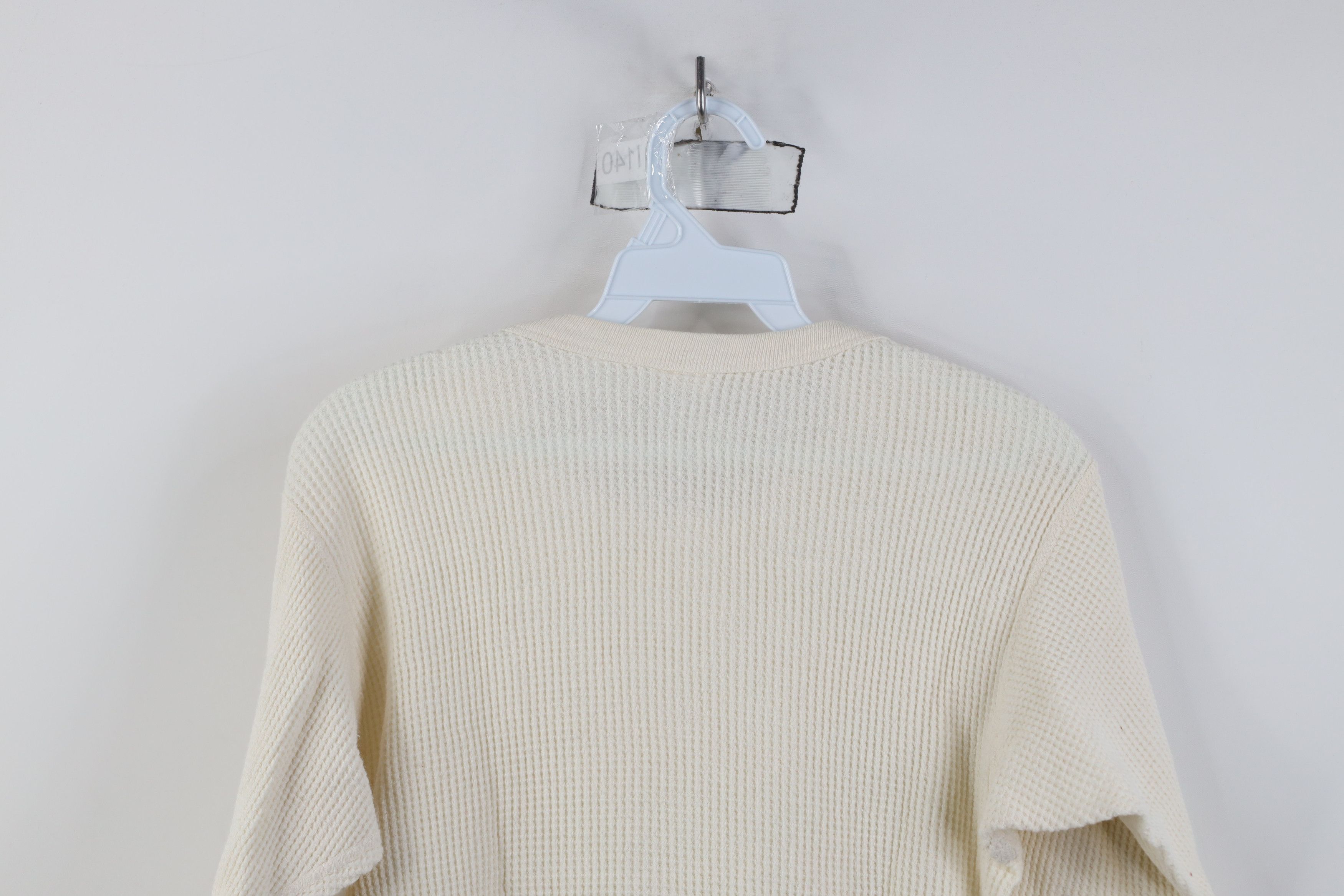 Vintage Vintage 70s Streetwear Waffle Knit Long Sleeve T-Shirt USA Size US M / EU 48-50 / 2 - 11 Thumbnail