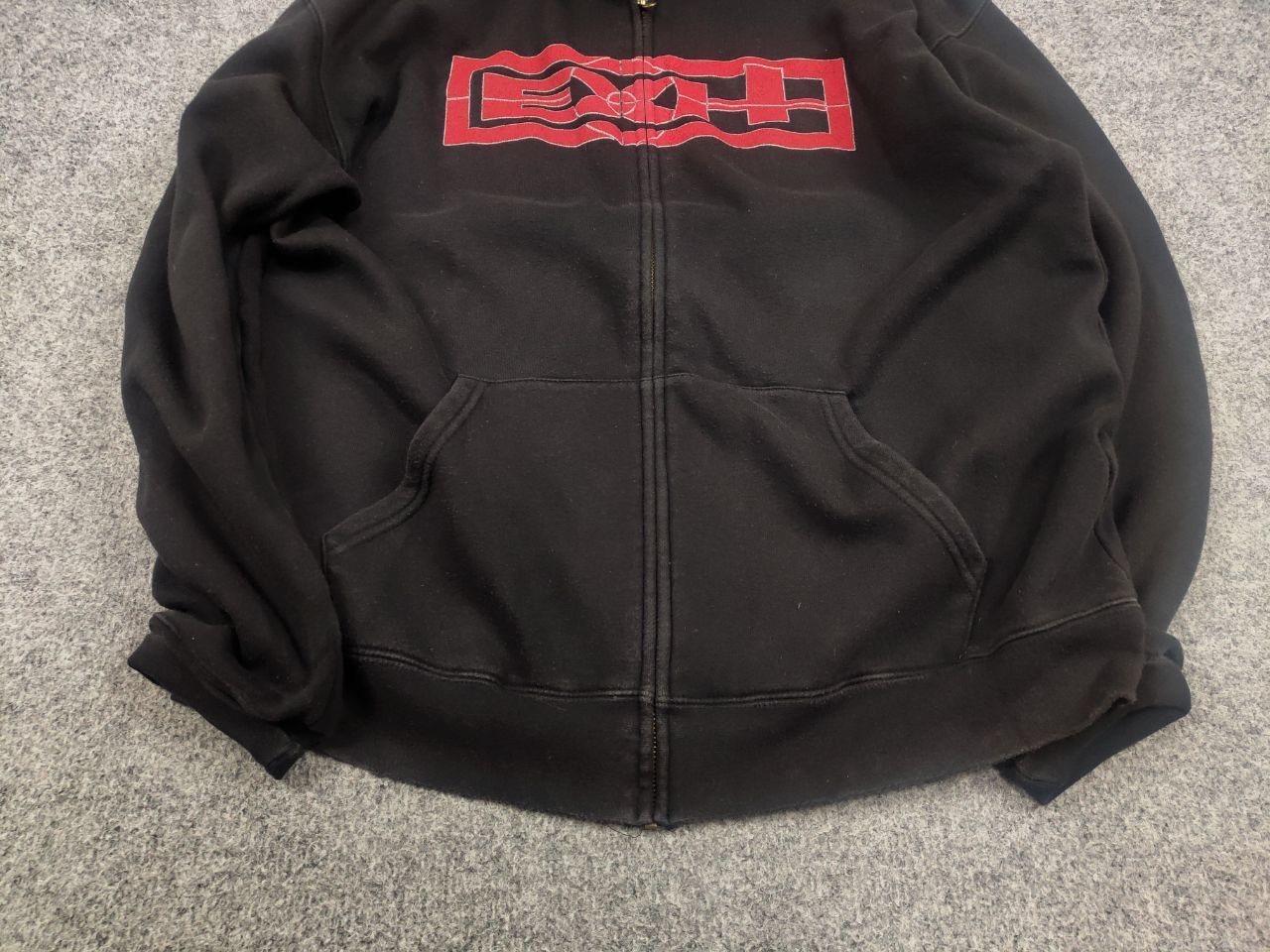 Vintage Vintage 00's Exit face the Enemy Liar face Zip-Up Hoodie Size US M / EU 48-50 / 2 - 5 Thumbnail