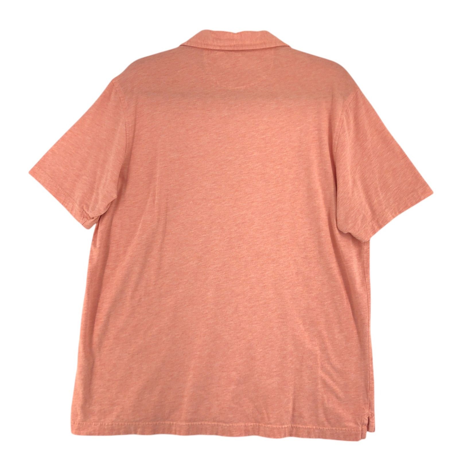 Peter Millar Peter Millar Size L Polo Shirt Crown Soft Melange Orange Size US L / EU 52-54 / 3 - 8 Thumbnail