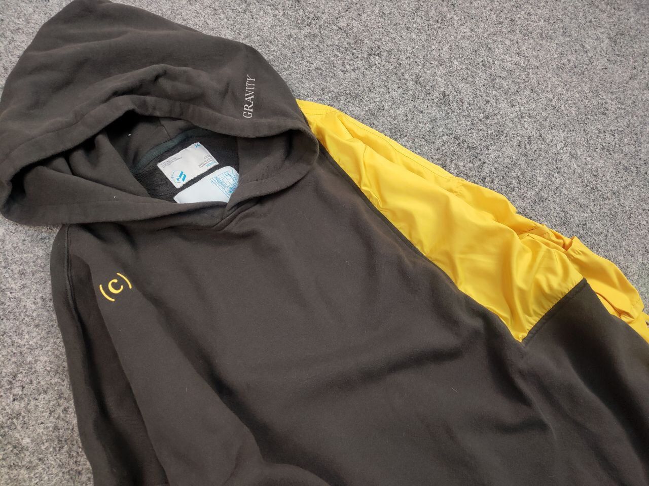 C2H4 Rare C2H4 18SS - Design Dark Reconstructed Sleeve Hoodie Size US M / EU 48-50 / 2 - 12 Thumbnail