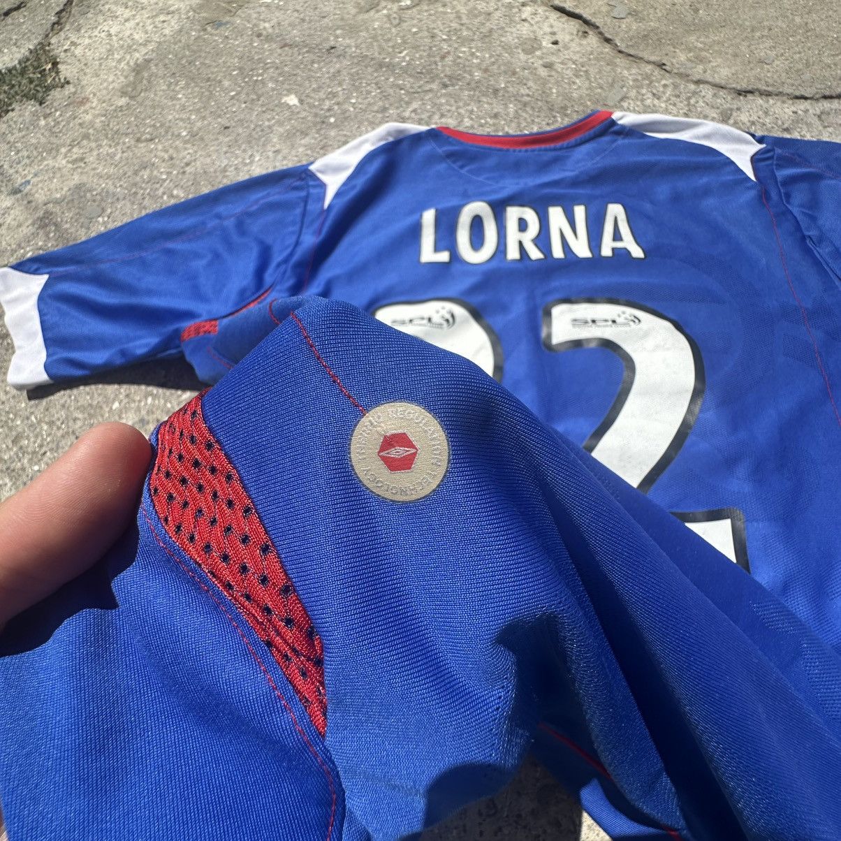 Umbro UMBRO VINTAGE Rangers FC HOMME 2006/2007 LORNA Soccer jersey Size US L / EU 52-54 / 3 - 7 Thumbnail
