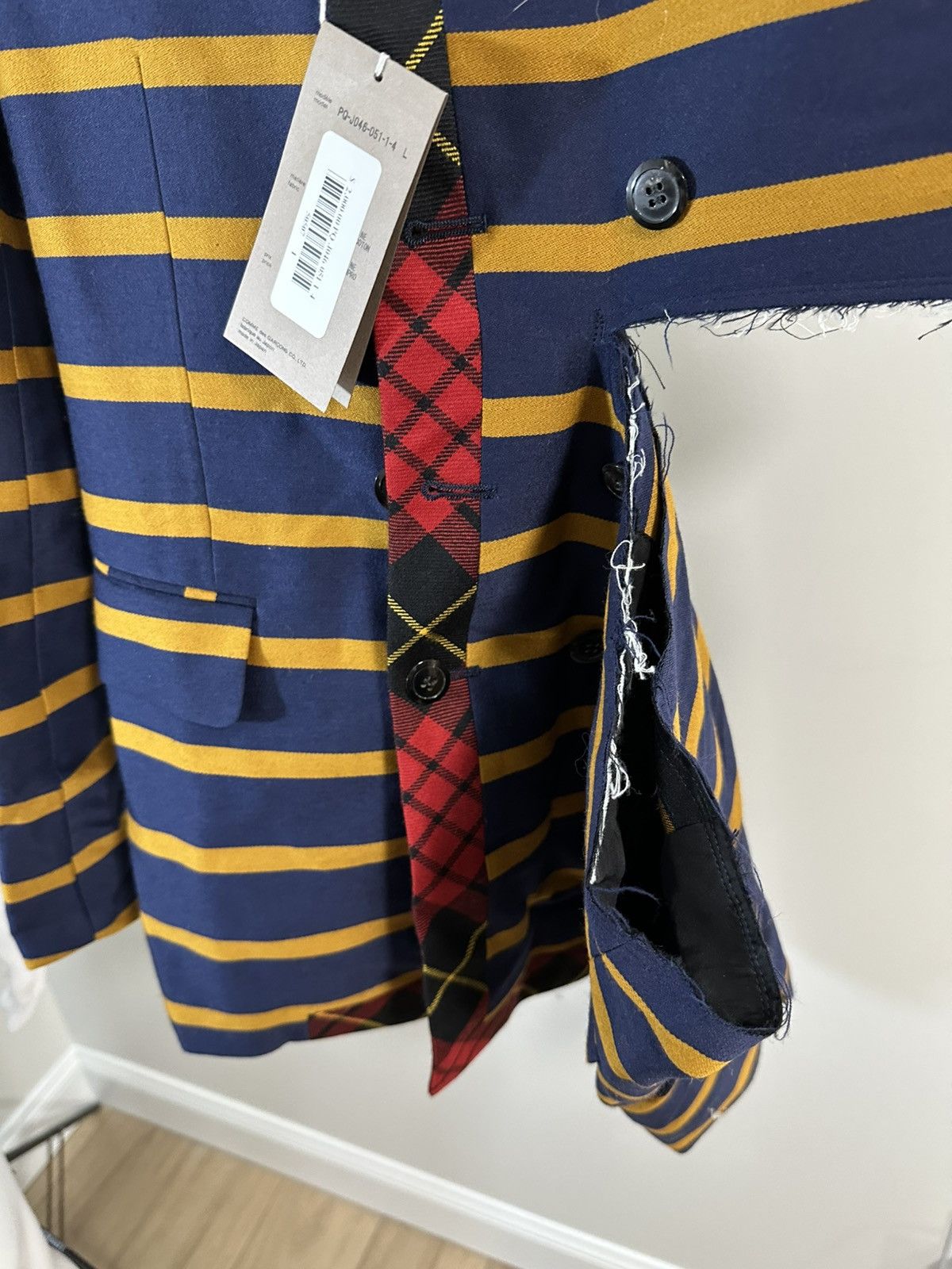Comme des Garcons Comme Des Garçons Blazer Asymmetrical Size 40R - 9 Thumbnail