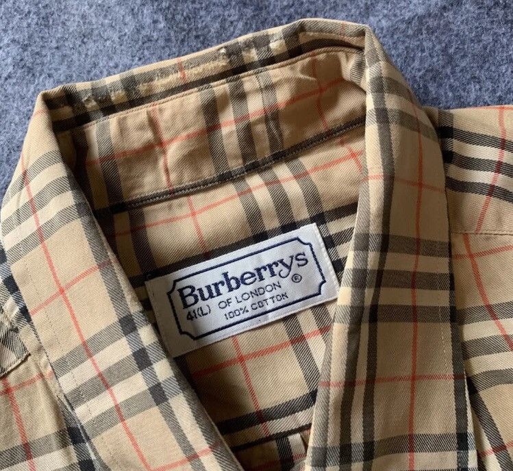Burberry Burberrys Ditress Nova Check Long Sleeve Shirt Size US L / EU 52-54 / 3 - 5 Thumbnail