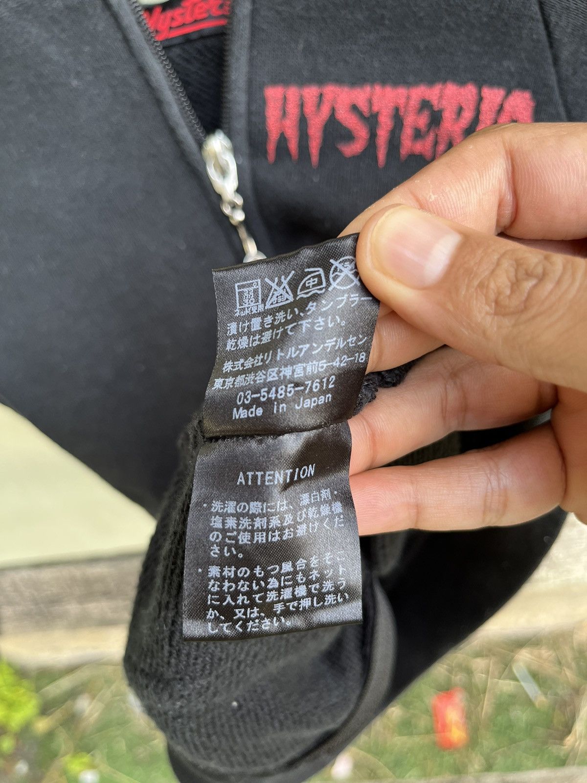 Hysteric Glamour × Japanese Brand ⚡️Hysteric Glamour Mini with Hysteric Big Logo Baby Hoodie 🇯🇵 Size US XXS / EU 40 - 9 Thumbnail