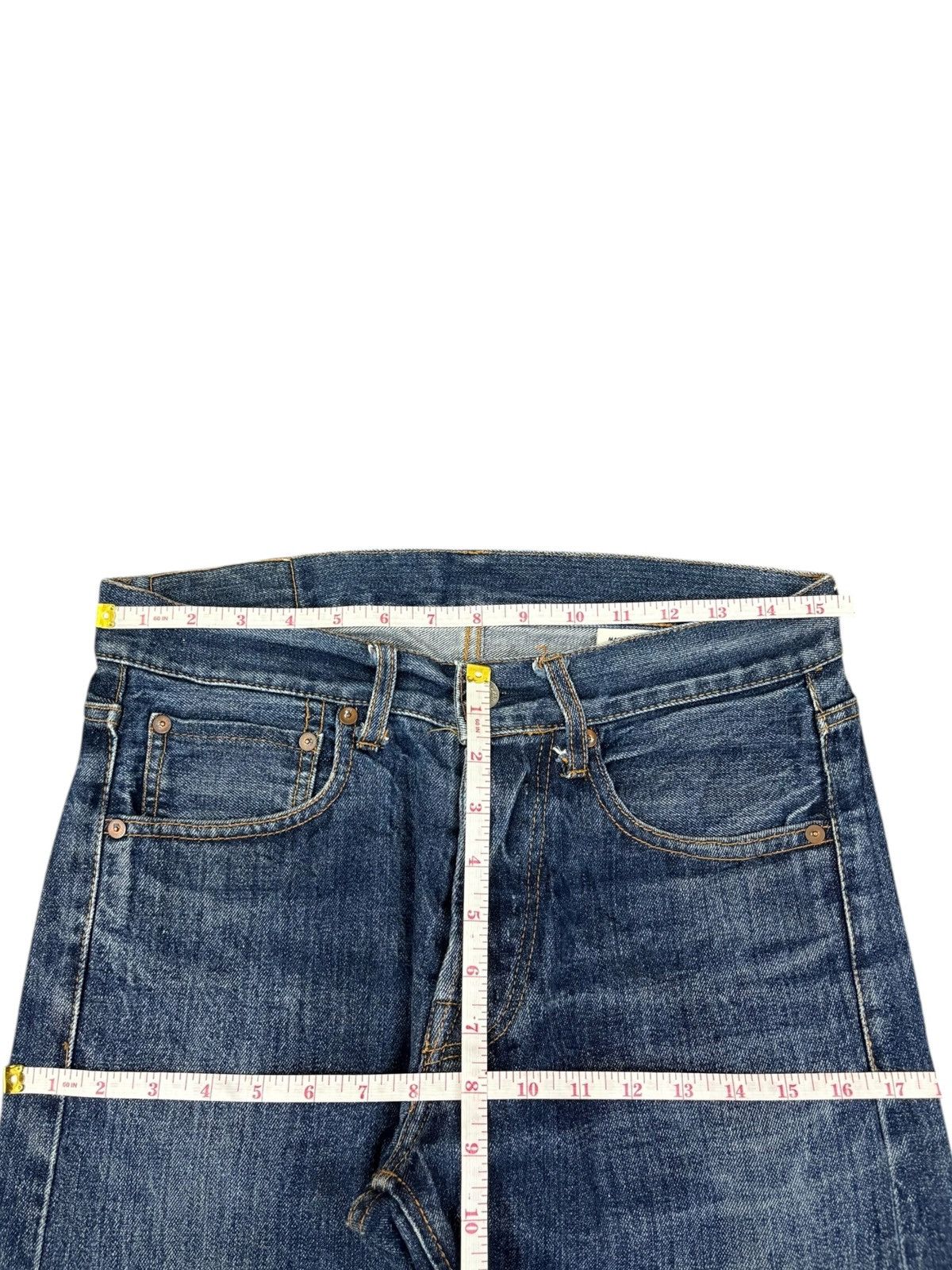 CAT'S PAW Vintage Cat’s Paw Union Made Raw Denim Selvedge Jeans Size US 31 - 10 Thumbnail