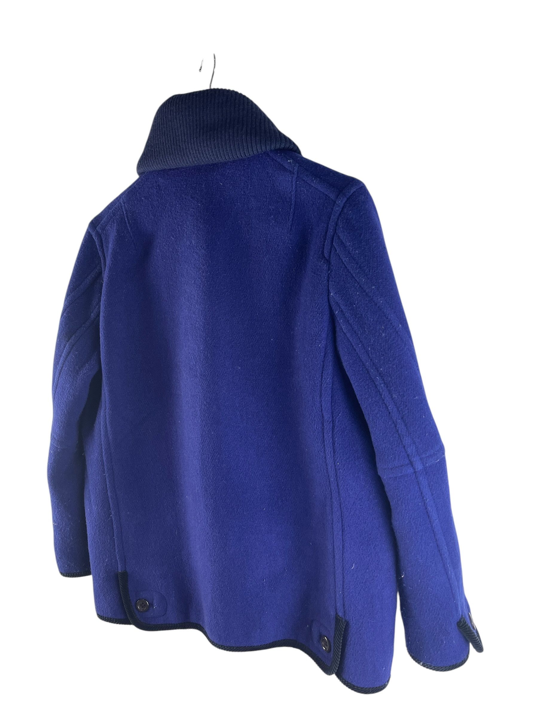 mercibeaucoup Mercibeaucoup A-net Blue Wool Short Coat Boxy Jacket Size US M / EU 48-50 / 2 - 8 Thumbnail