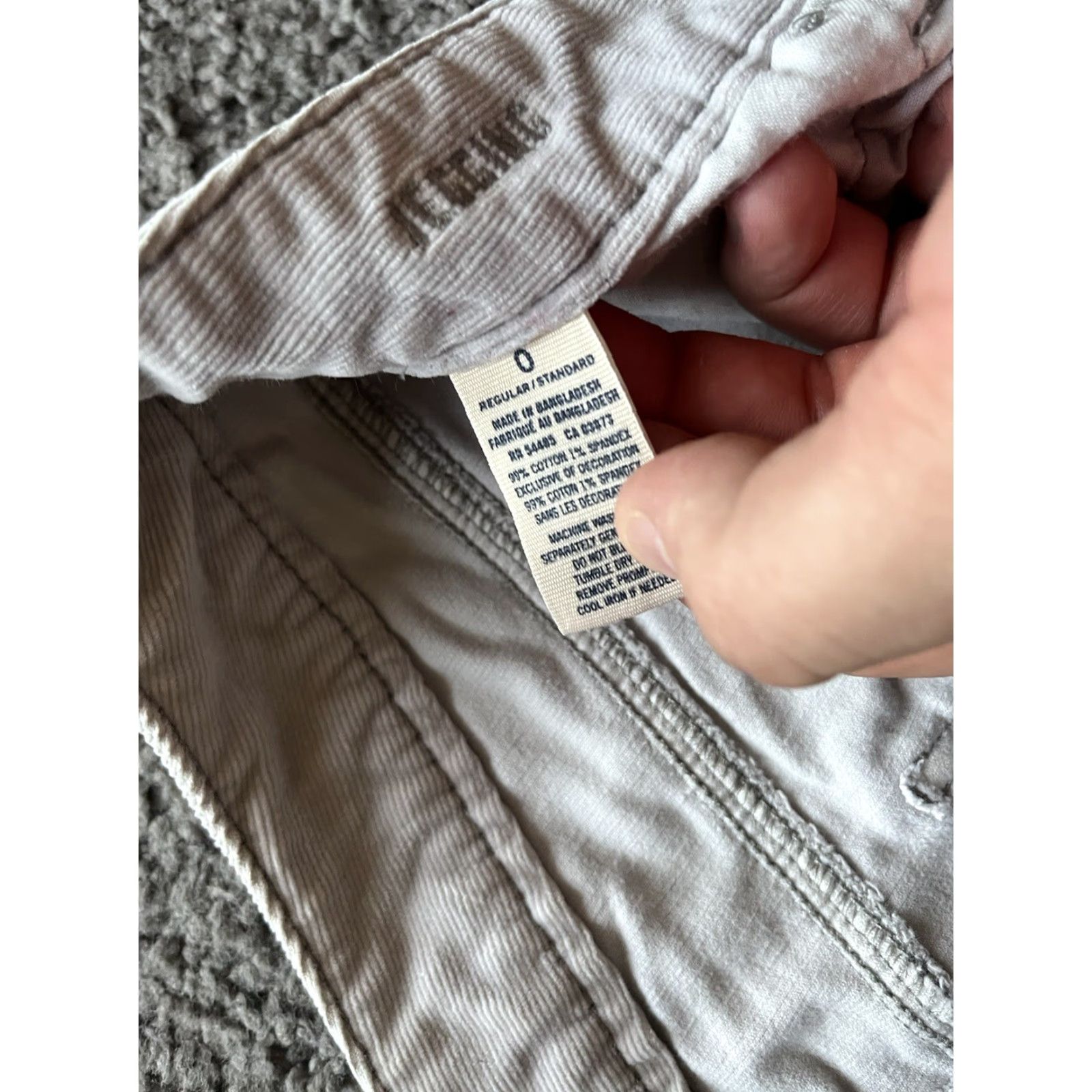 American Eagle Outfitters American Eagle Outfitters Jegging Pants Corduroy Beige Tan Women Size 0 Size 25" / US 0 / IT 36 - 6 Thumbnail
