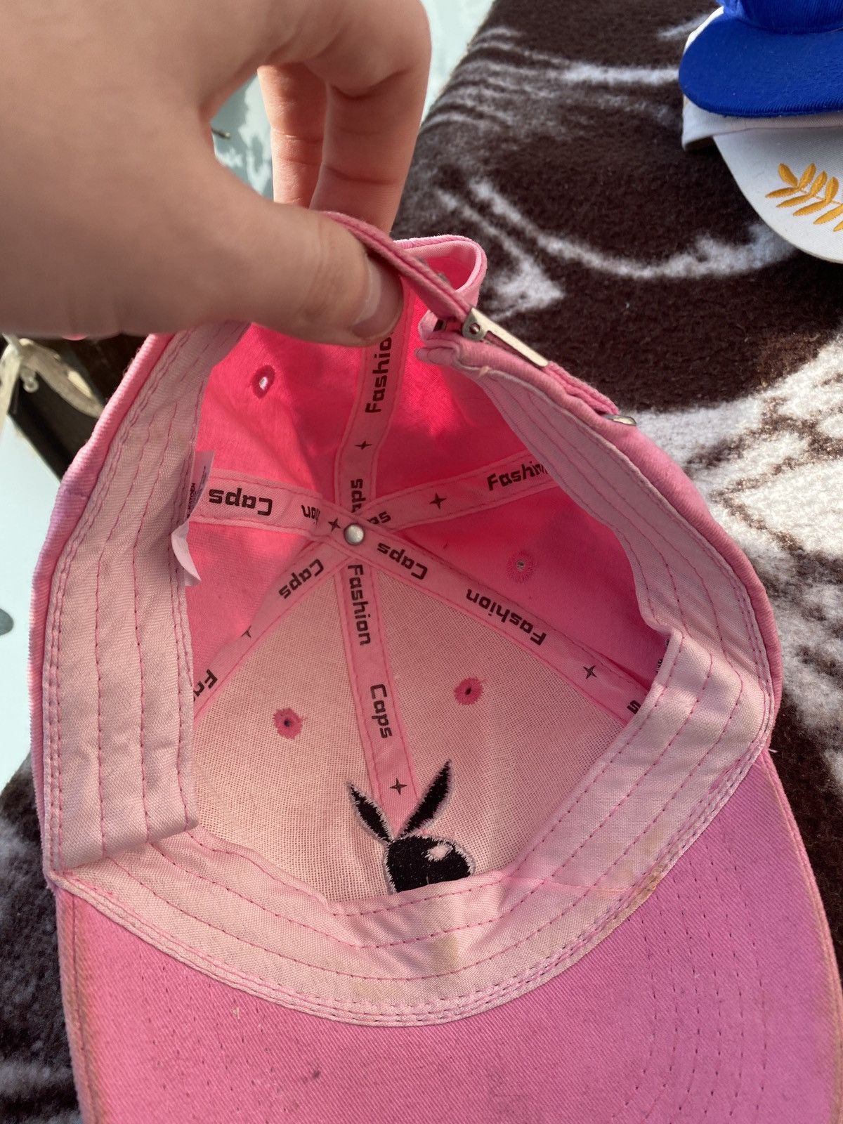 Playboy Playboy streetwear pink cap Size ONE SIZE - 8 Thumbnail