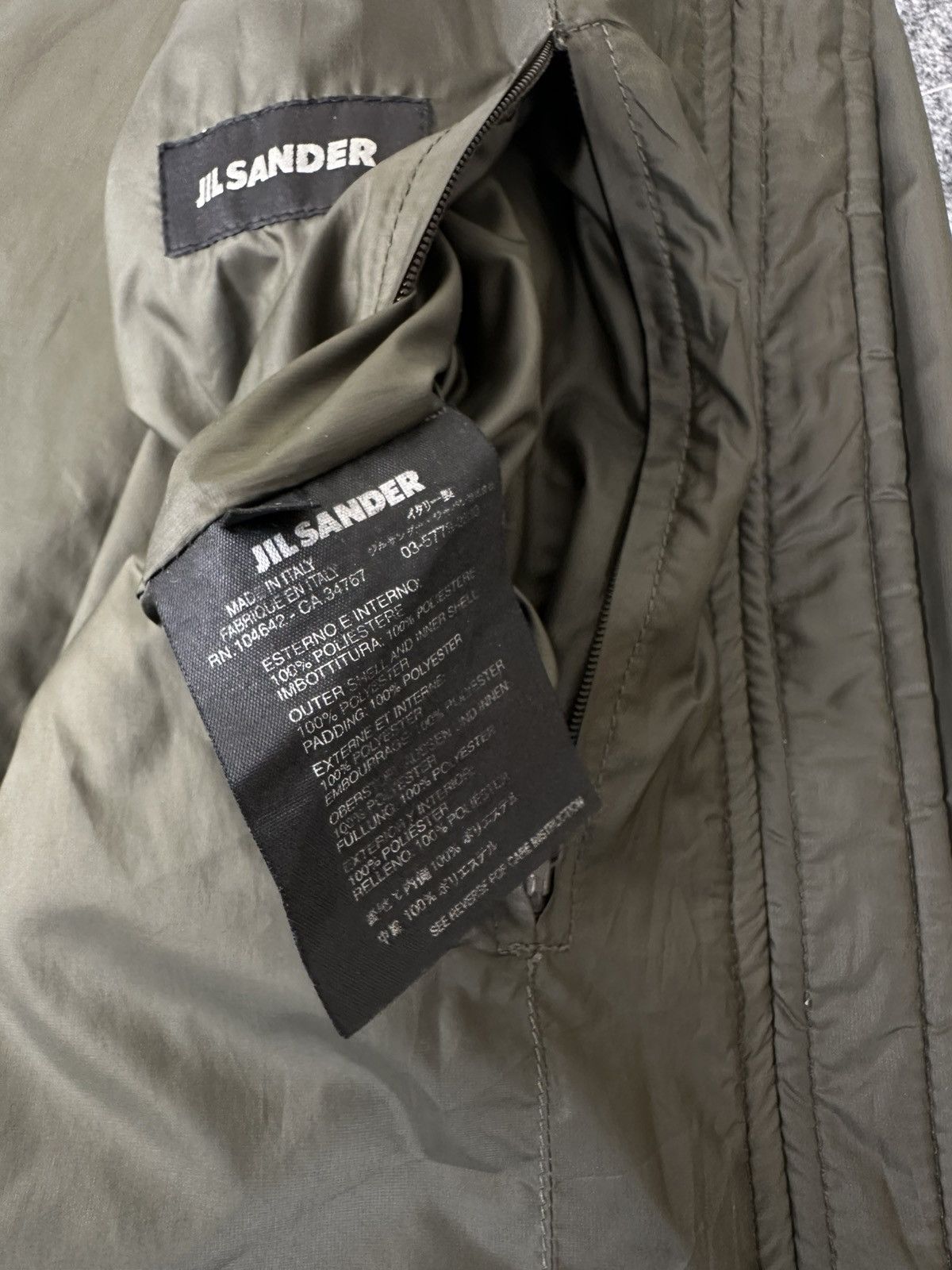 Jil Sander Jil Sander - Raf Simons - Collar Cuffs Nylon Rider Zip-up Size US M / EU 48-50 / 2 - 18 Thumbnail