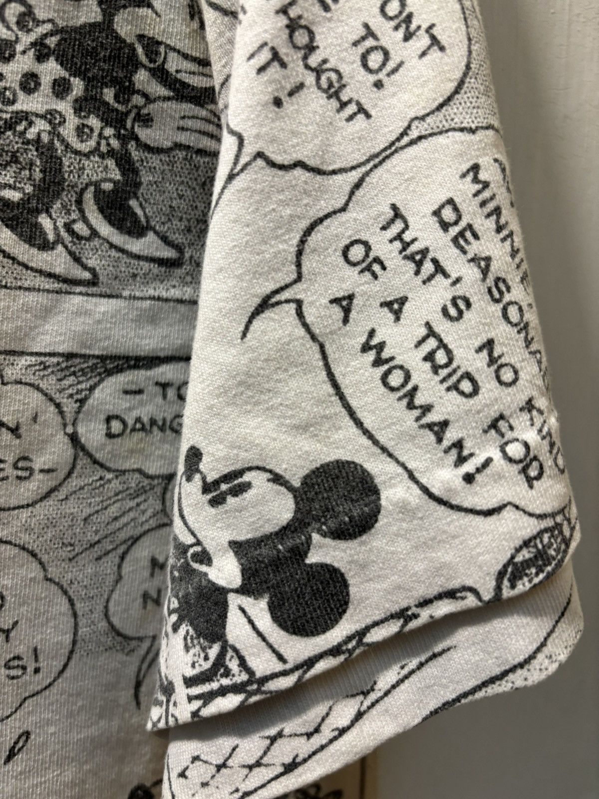 Mickey Mouse × Vintage VINTAGE VTG Mickey Mouse Fullprint Size US L / EU 52-54 / 3 - 12 Thumbnail