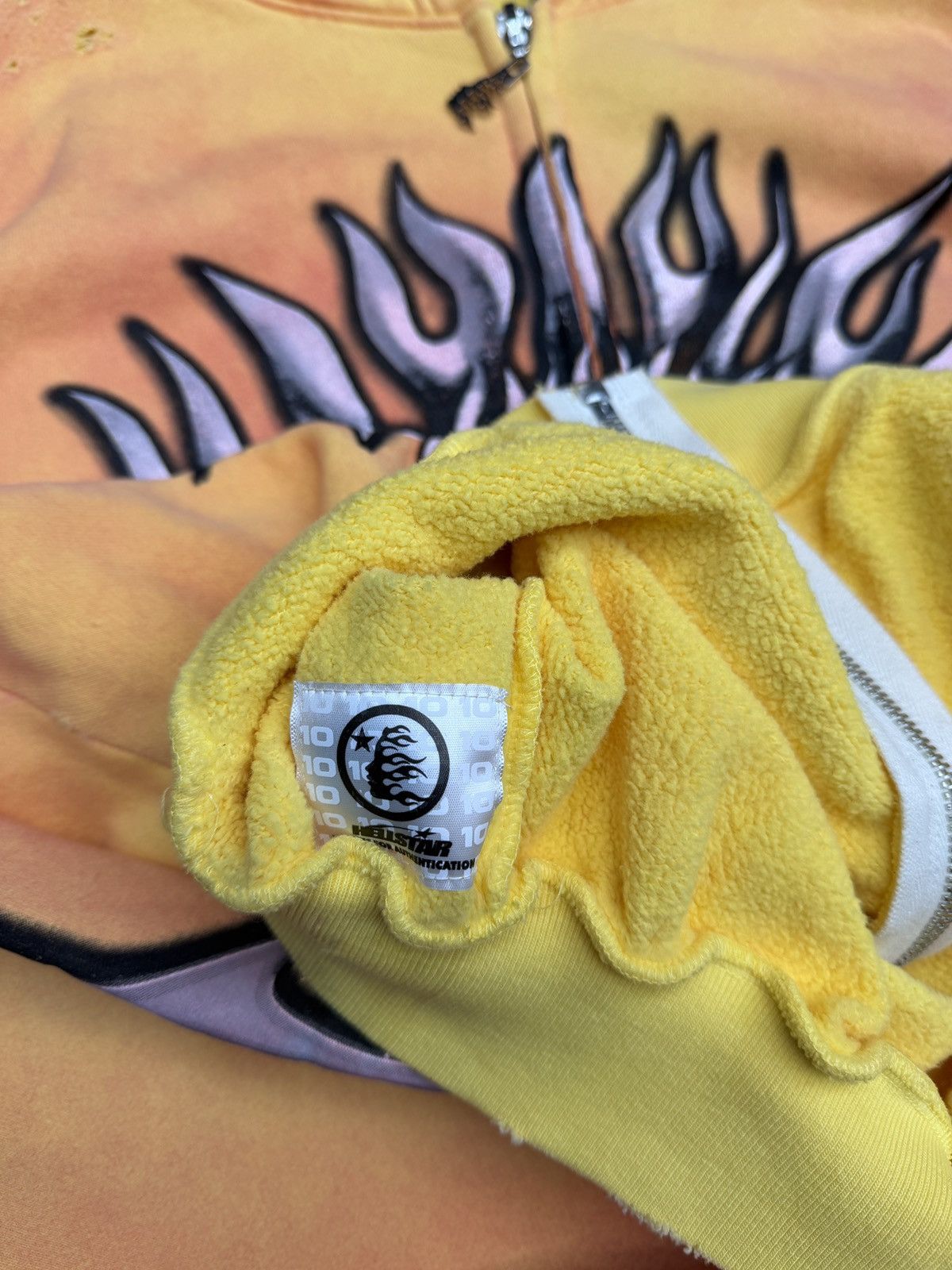 HELLSTAR Hellstar Sun Zip Up Hoodie Size US XS / EU 42 / 0 - 5 Thumbnail