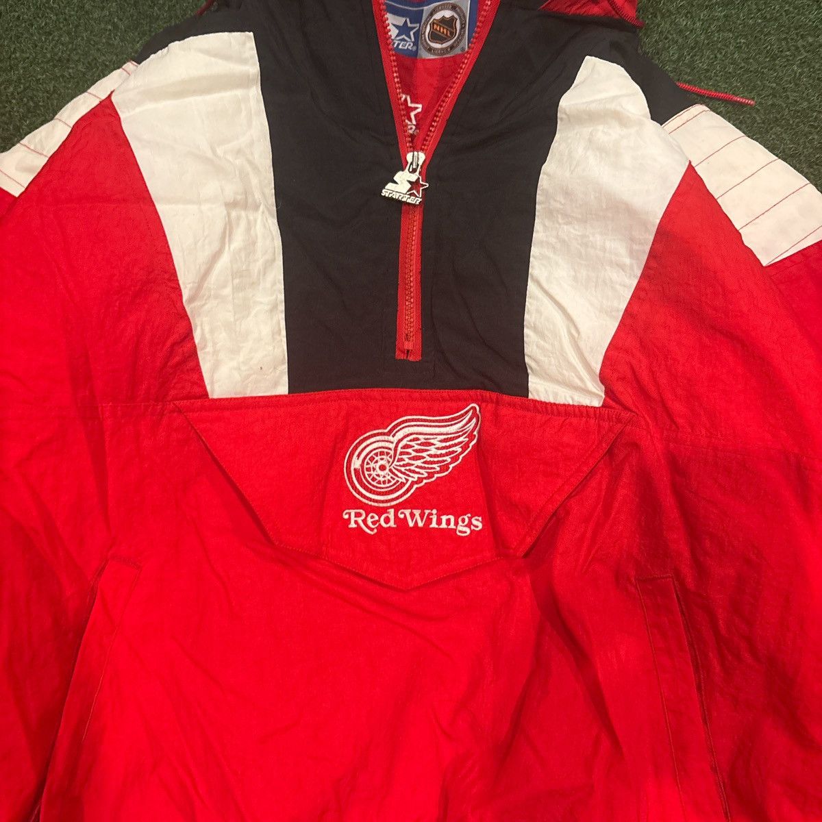 NHL × Starter Detroit Red Wings Starter Jacket Size US XL / EU 56 / 4 - 4 Thumbnail