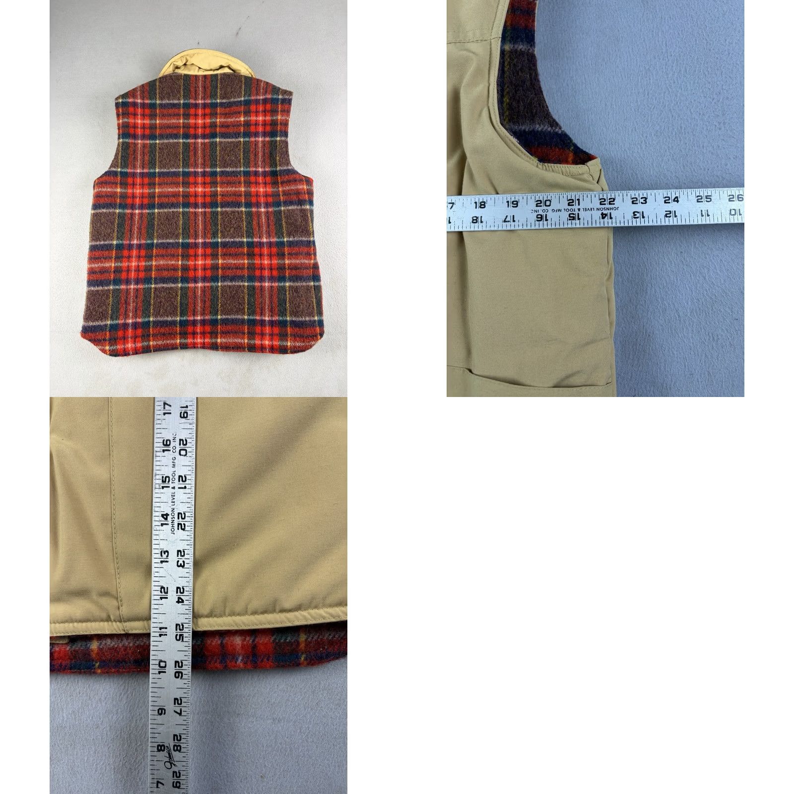 Penfield VINTAGE Penfield Vest Mens L Beige Nylon Lined Puffer USA Made Outdoors 80s Mens Vest L Size US L / EU 52-54 / 3 - 8 Thumbnail