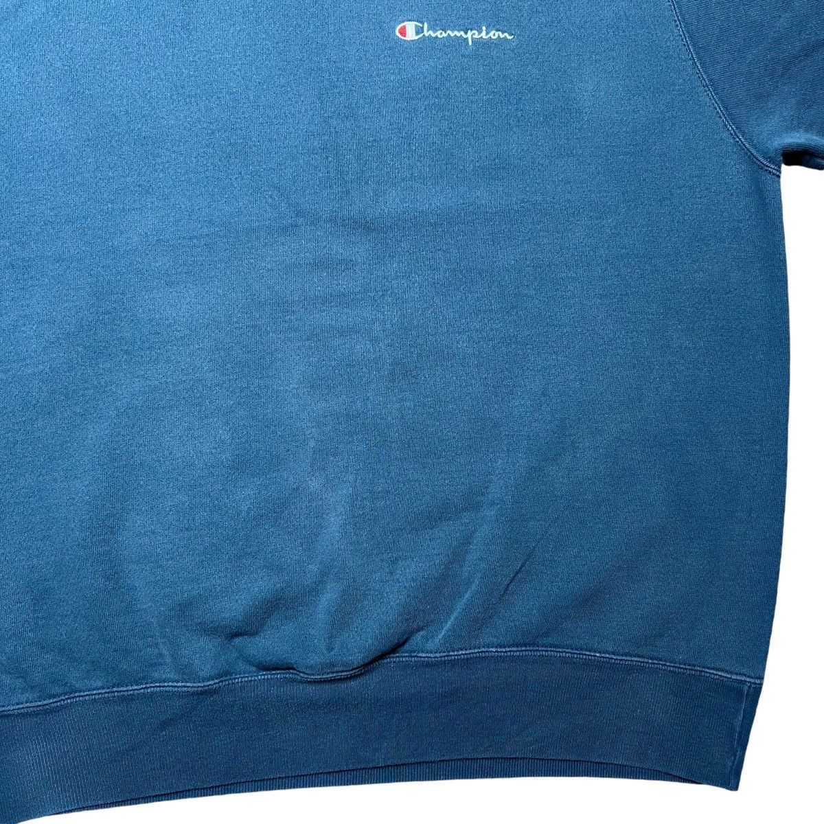 Champion × Vintage 90s Champion Blue Athletic Apparel Embroidered Sweatshirt Size US XL / EU 56 / 4 - 8 Thumbnail