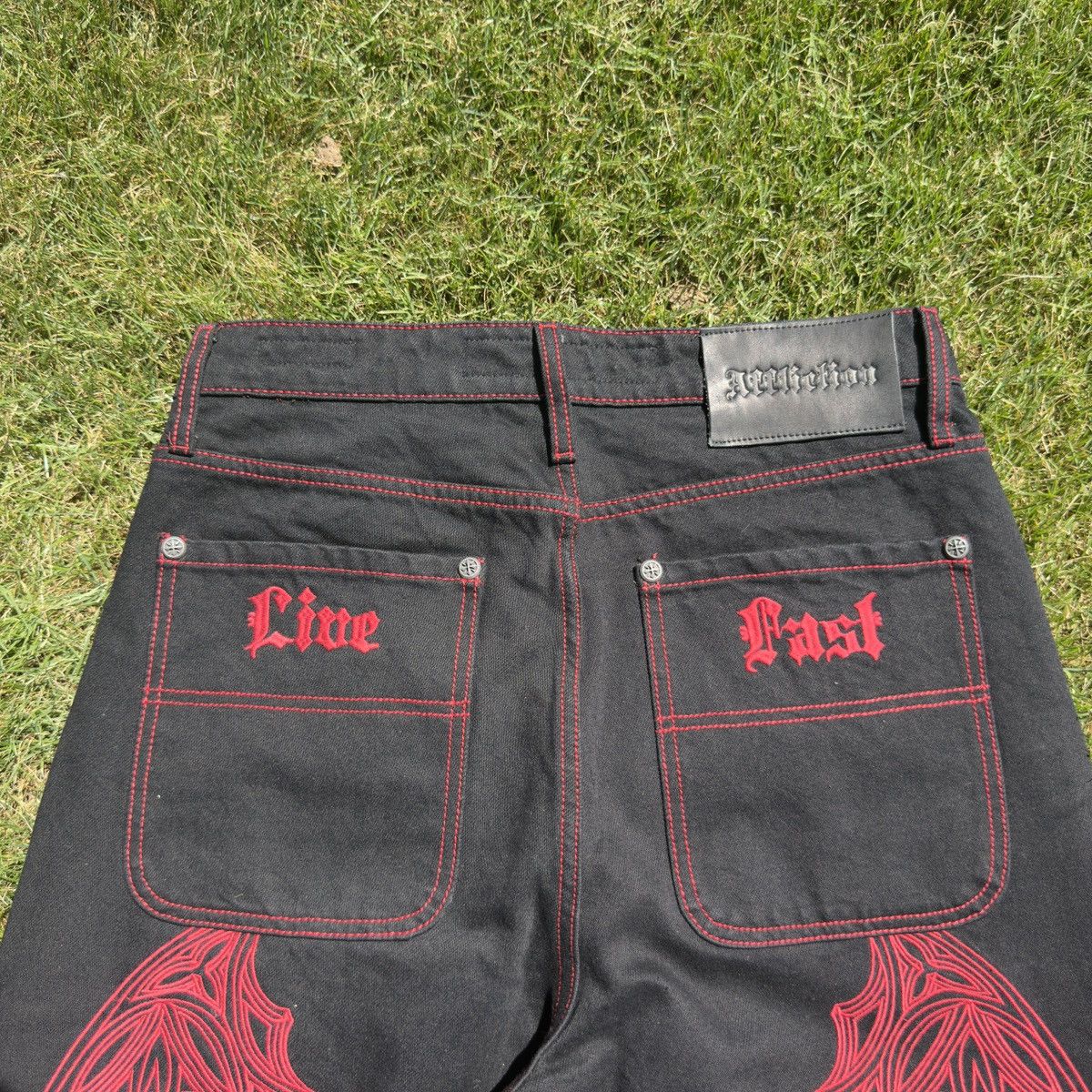 Affliction 2000s Affliction Jeans Size US 31 - 2 Thumbnail