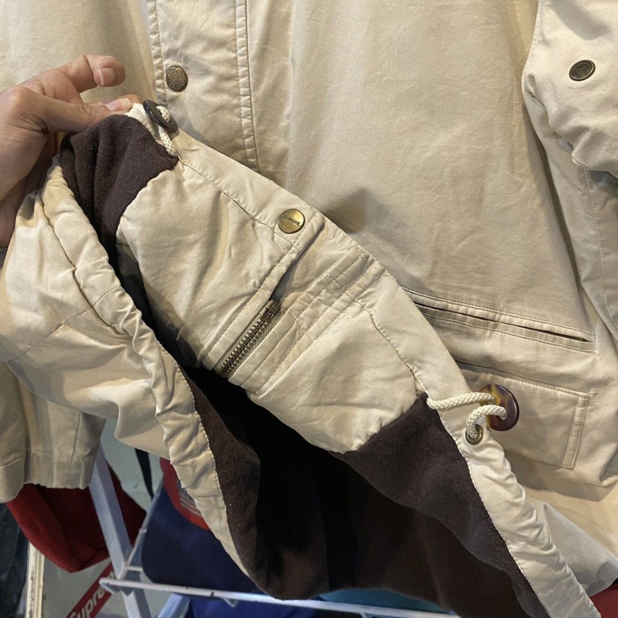 Burberry Vintage Burberry Multi-Pocket Field Jacket Beige Men’s M Size US M / EU 48-50 / 2 - 14 Thumbnail