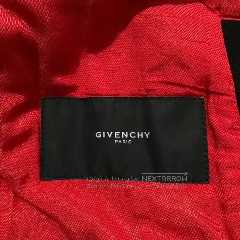 Givenchy Givenchy Embroidered Five-Star Wool Baseball Jacket Size US S / EU 44-46 / 1 - 4 Thumbnail