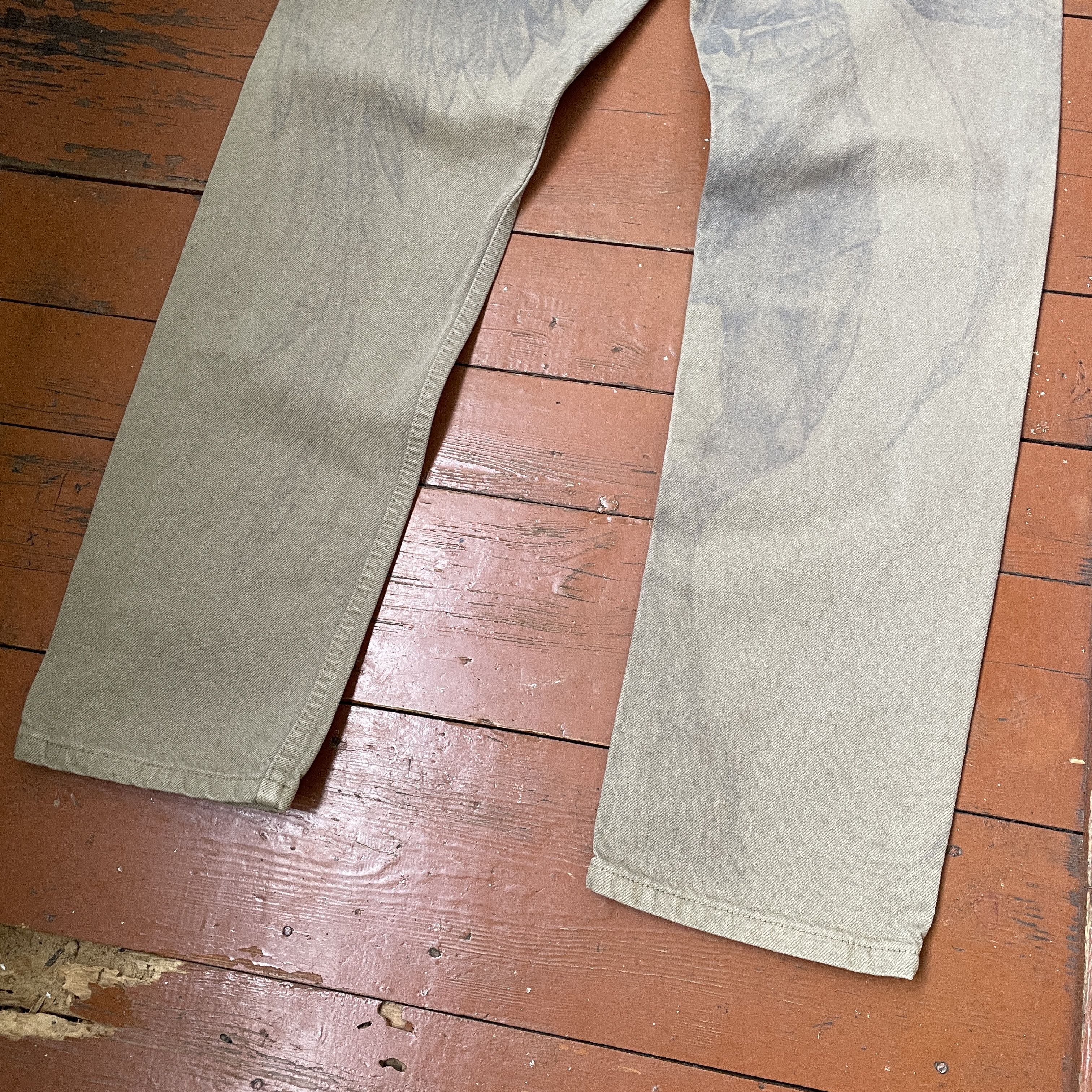 Levi's Levi's custom pants devil and angels opium y2k faded rare Size US 32 / EU 48 - 6 Thumbnail