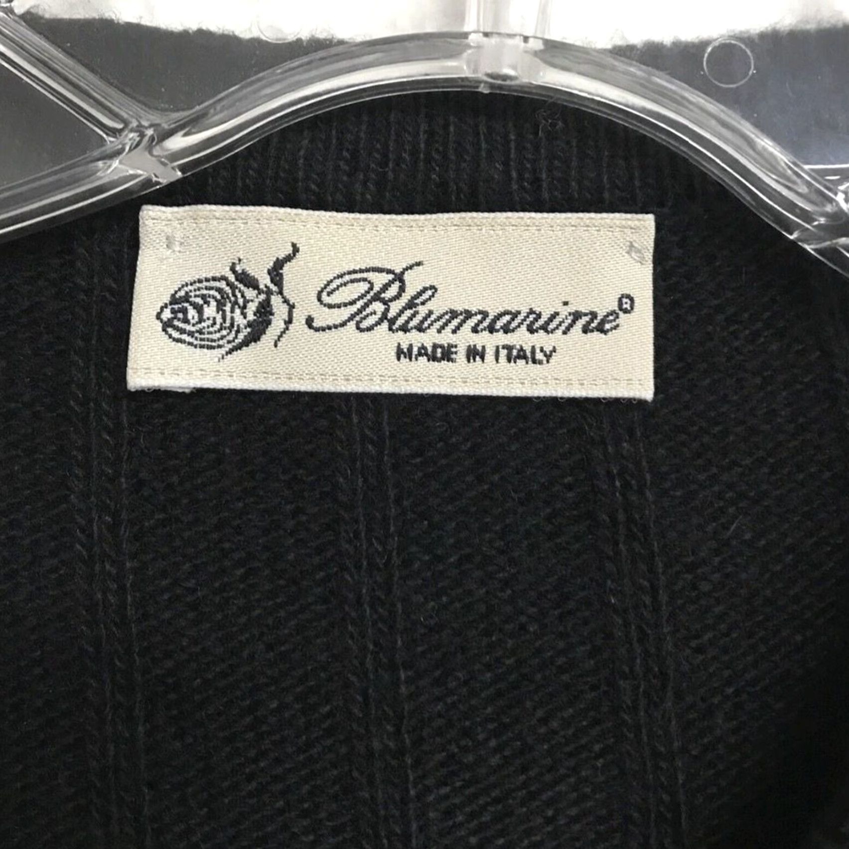 Blumarine Blumarine Cardigan Women Rib Knit Beaded Black Sweater Cashmere Blend M Italy Black Cardigan Women Rib Knit Beaded Sweater Cashmere Nylon Blend Size M / US 6-8 / IT 42-44 - 2 Thumbnail