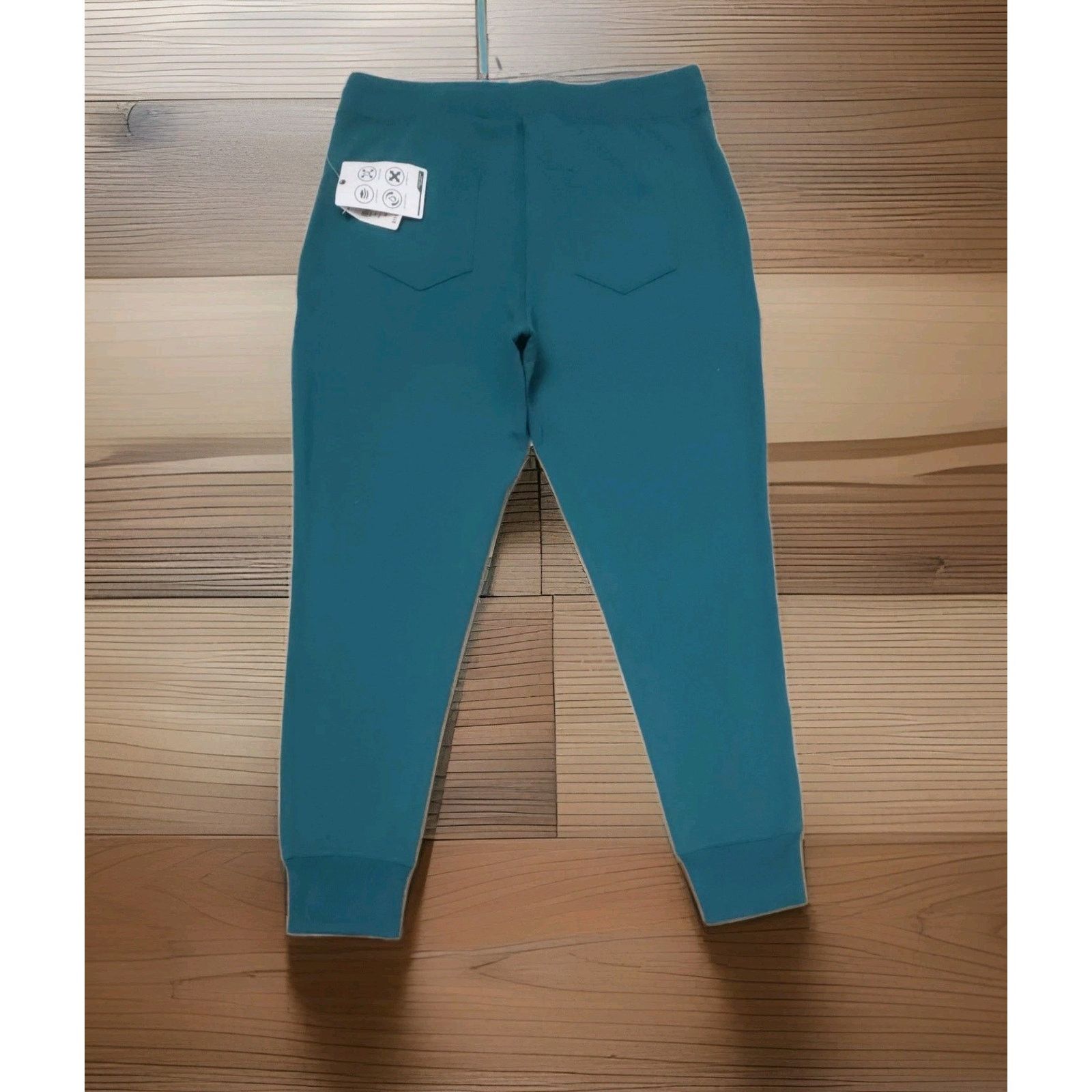 L.L. Bean L.L. Bean Women’s Cozy Joggers In Worm Teal Medium Size 34" / US 12 / IT 48 - 2 Thumbnail