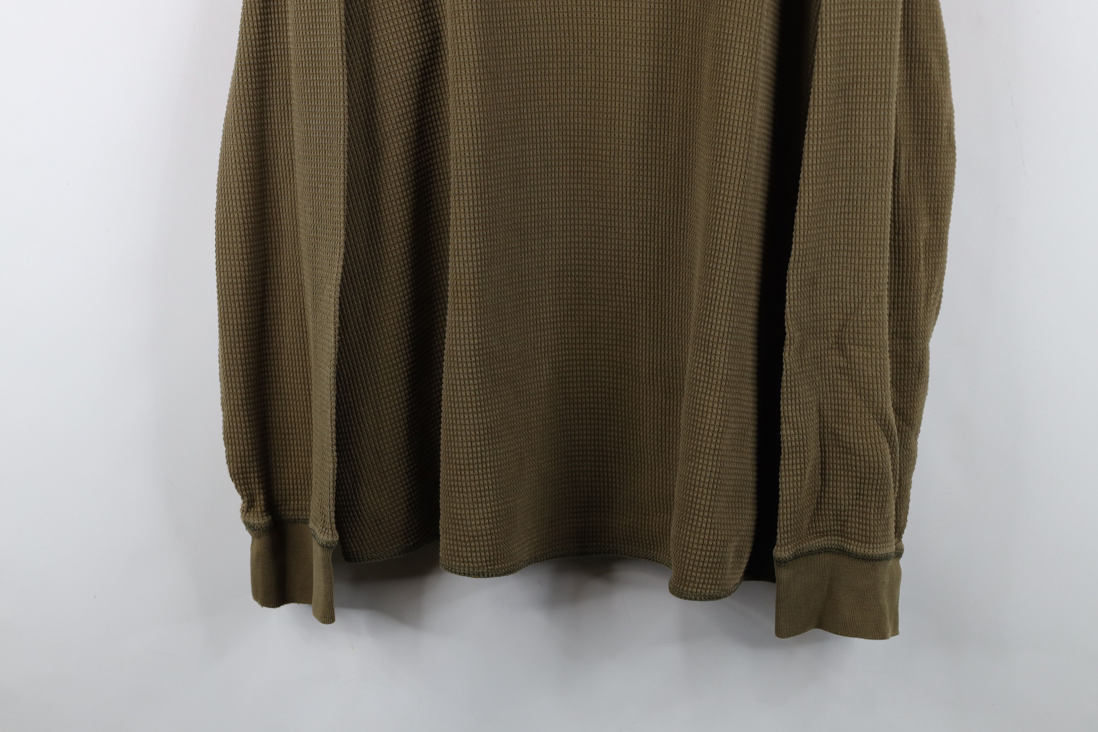 Eddie Bauer Vintage Eddie Bauer Thermal Waffle Knit Long Sleeve T-Shirt Size US XXL / EU 58 / 5 - 3 Thumbnail