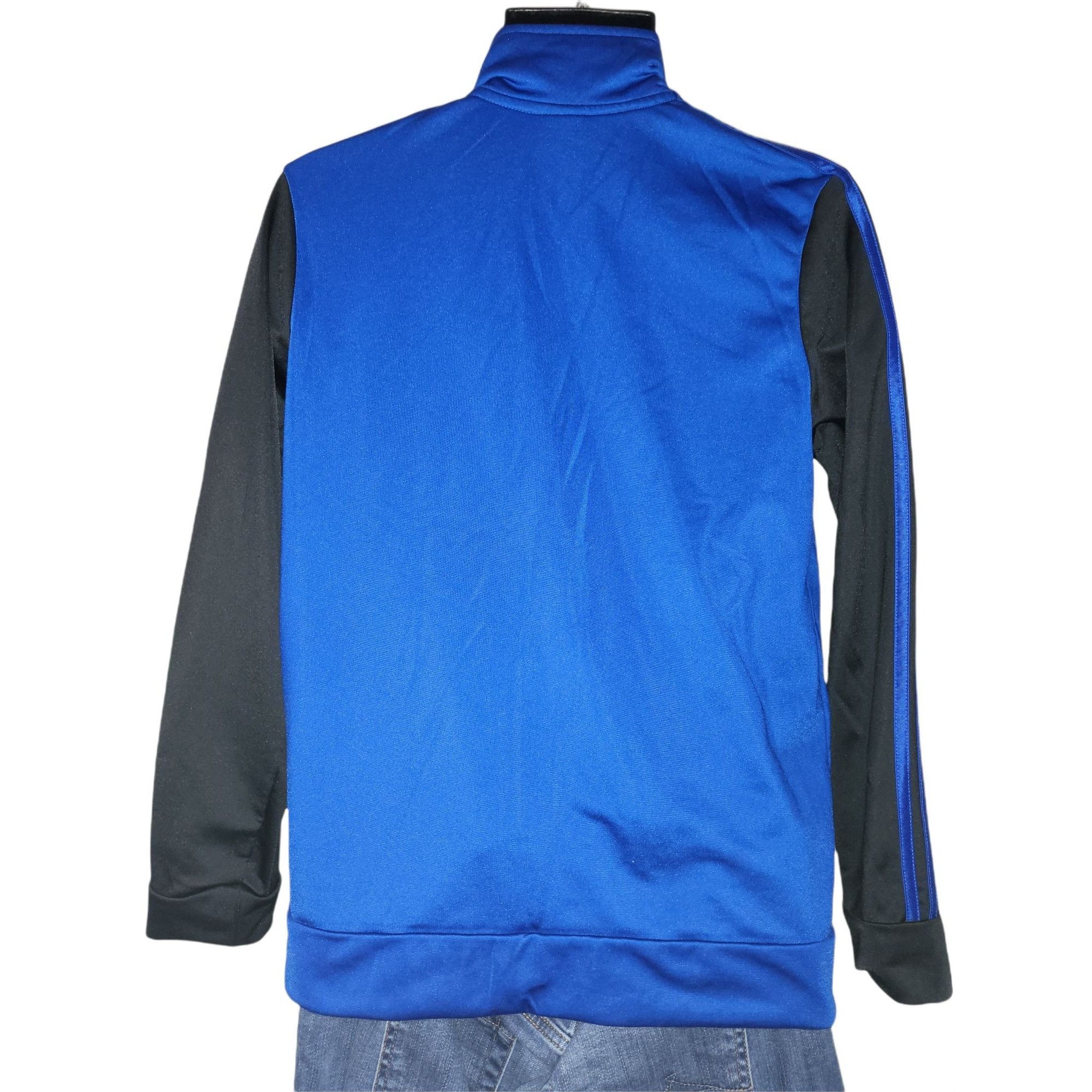 Adidas Adidas Track Jacket Women Sz XL 18/20 Blue Black Full Zip At Size US XL / EU 56 / 4 - 5 Thumbnail