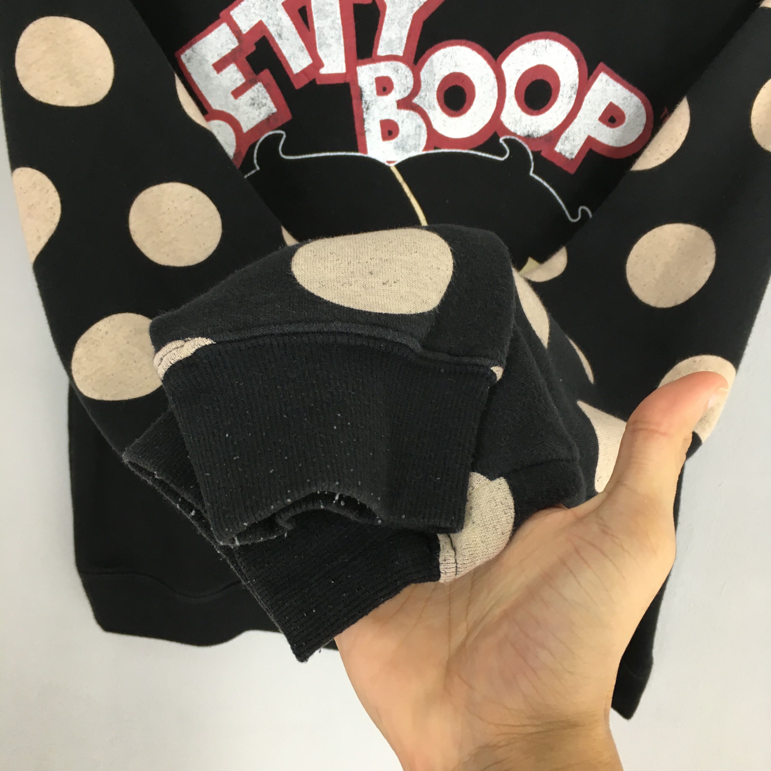 Disney × Vintage Betty Boop Sweatshirt Women Black Medium Size US M / EU 48-50 / 2 - 5 Thumbnail