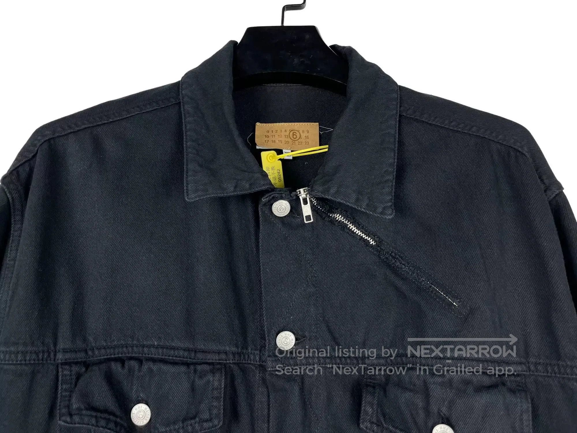 Maison Margiela Maison Margiela MM6 Zip Collar Denim Jacket. Size US S / EU 44-46 / 1 - 3 Thumbnail
