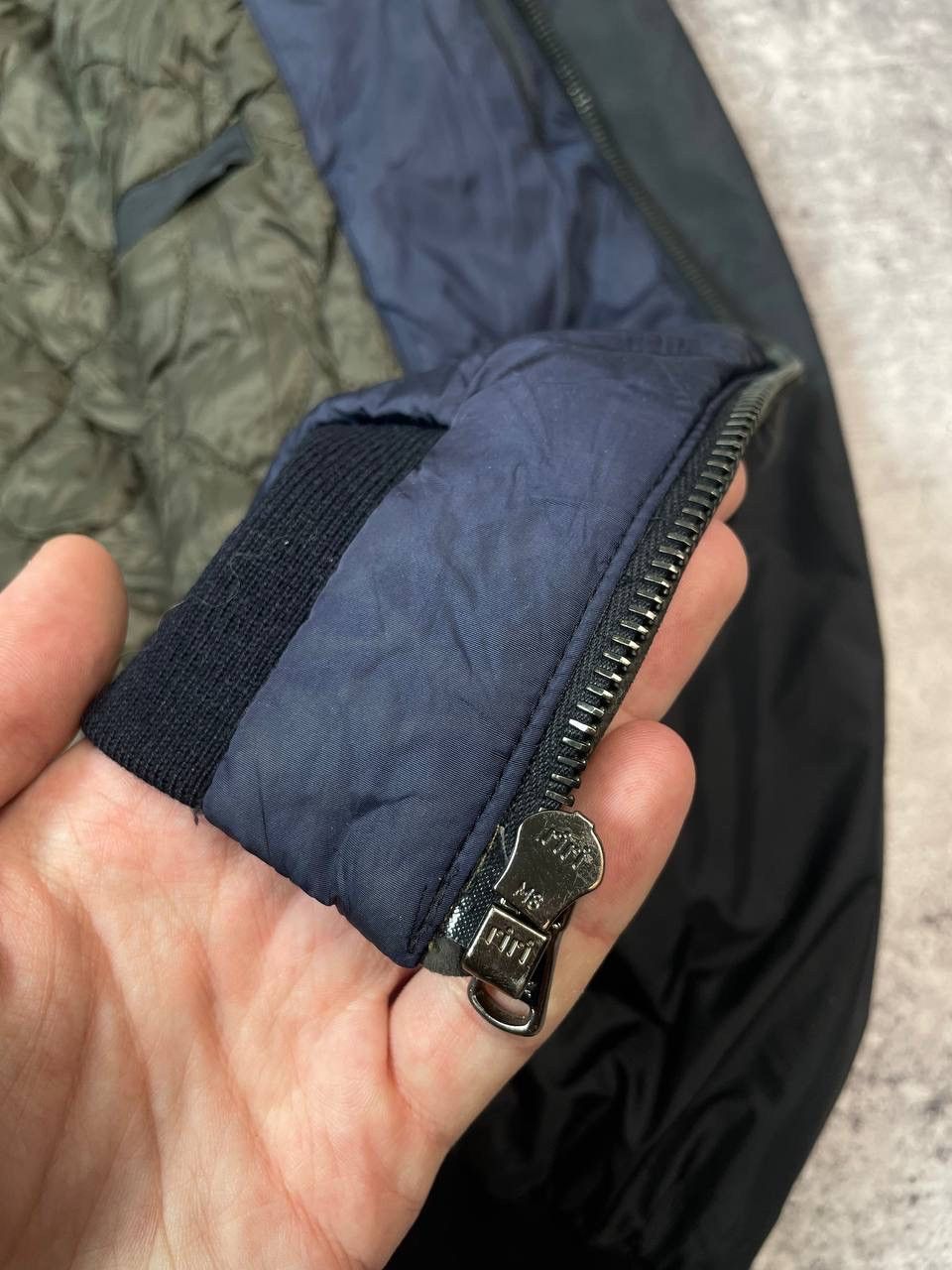 Paul & Shark Paul & Shark Nylon Navy Bomber Jacket Y2K Size US XL / EU 56 / 4 - 6 Thumbnail