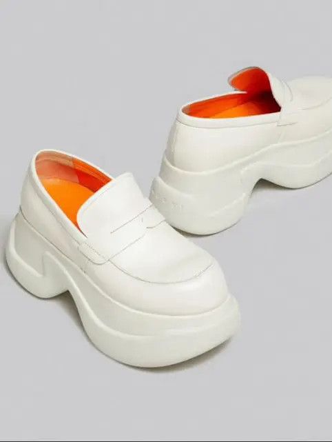 Marni o1w1db10125 Chunky Loafers in White Size US 6 / IT 36 - 2 Thumbnail