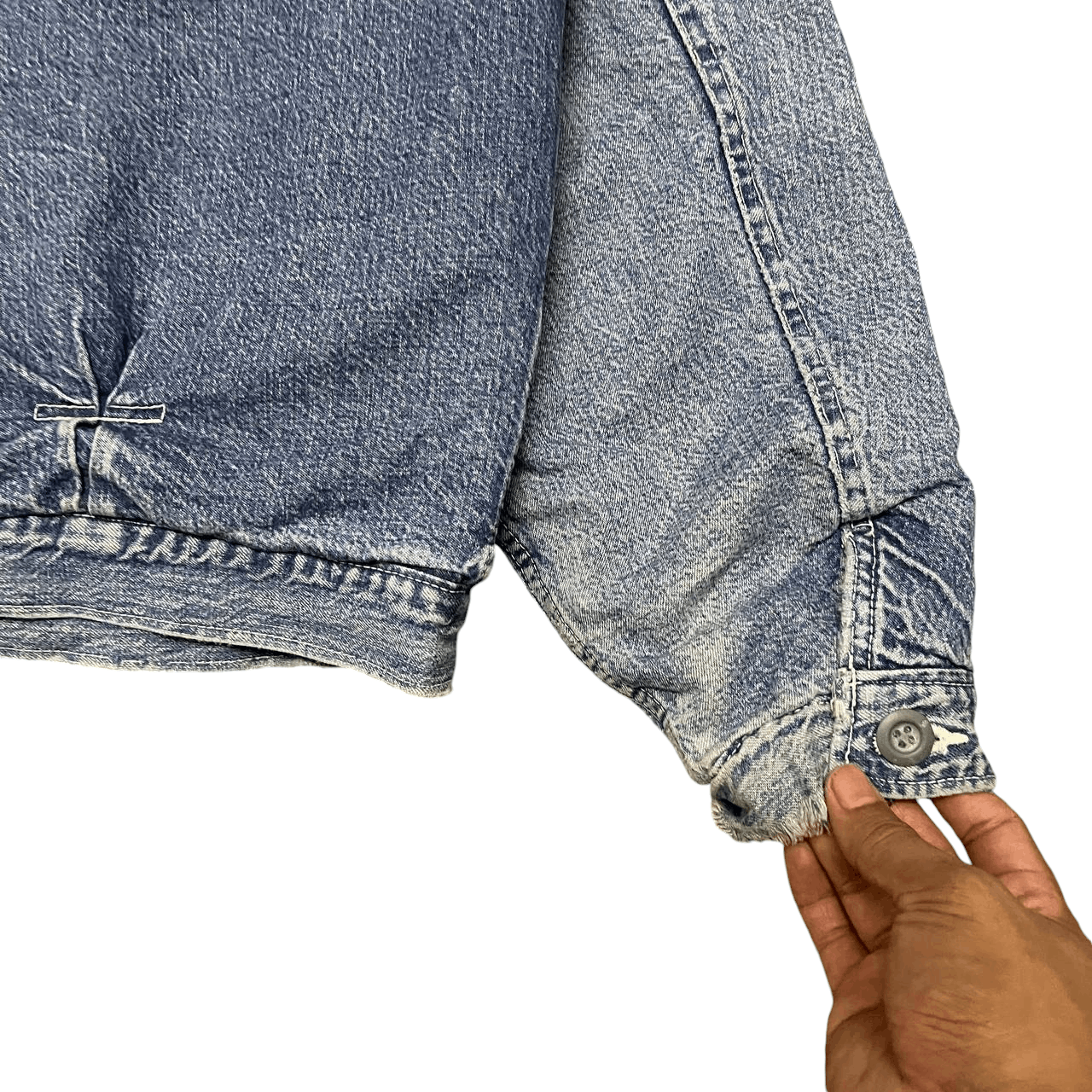 Blue Blue Japan Vintage HRM Hollywood Ranch Market Blanket Denim Jacket Size US L / EU 52-54 / 3 - 14 Thumbnail