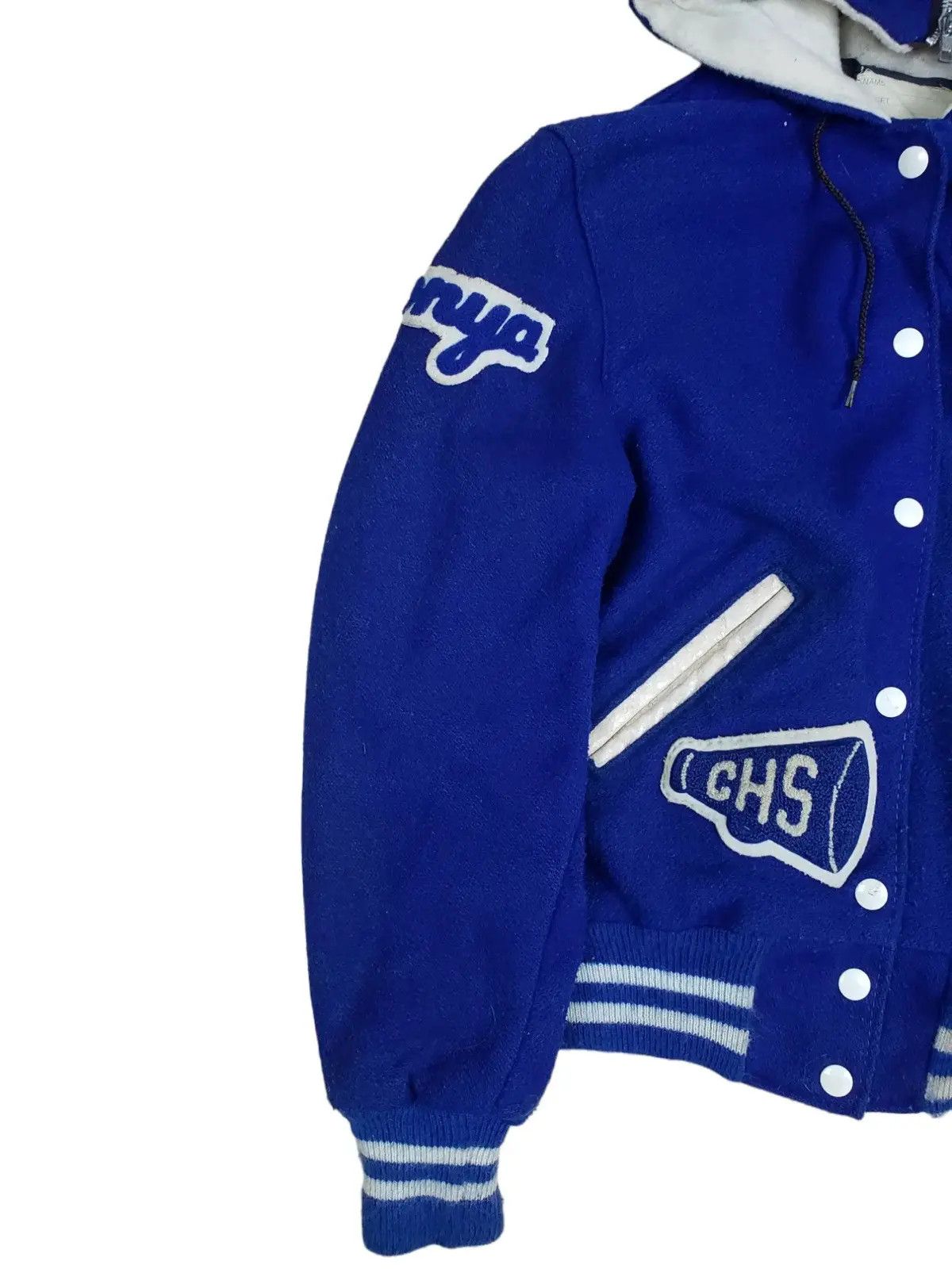 Delong Vintage Delong Wool Varsity Jacket Sportwear Size US S / EU 44-46 / 1 - 3 Thumbnail