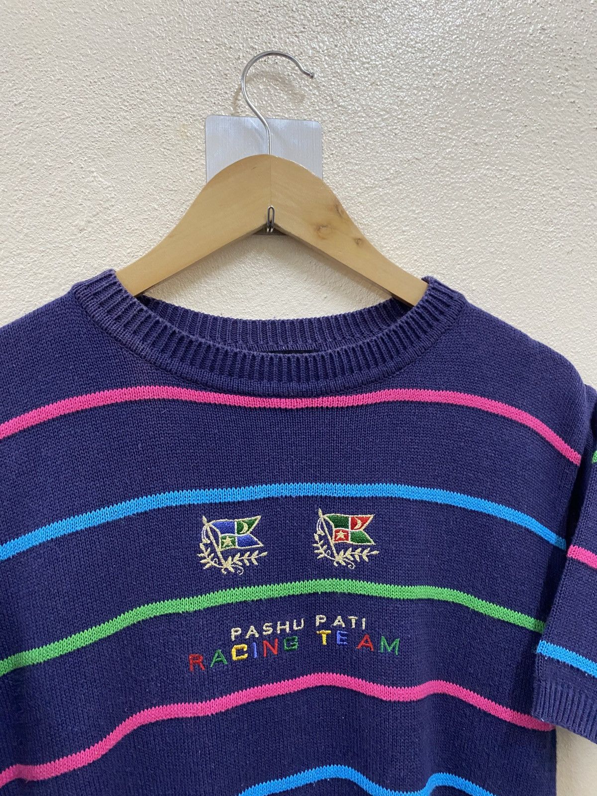 Vintage Vintage Pashu Pati Racing Team Knitwear Size US M / EU 48-50 / 2 - 3 Thumbnail