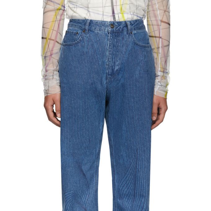 Y/Project Y/Project Blue Small Line Jeans Size US 30 / EU 46 - 3 Thumbnail