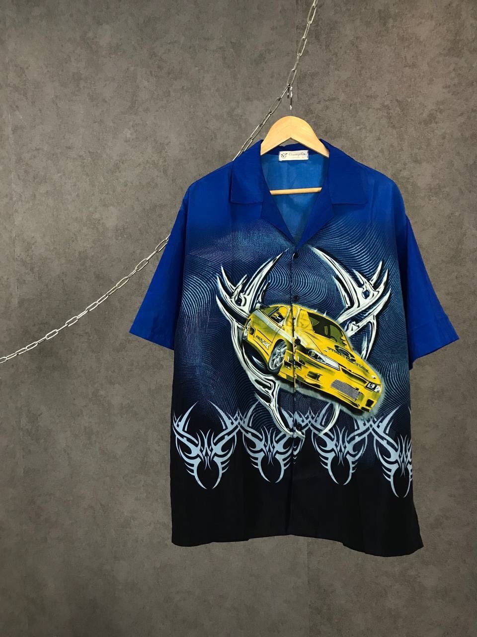 Vintage Crazy Hawaiian vintage racing car shirt Size US XL / EU 56 / 4 - 1 Thumbnail