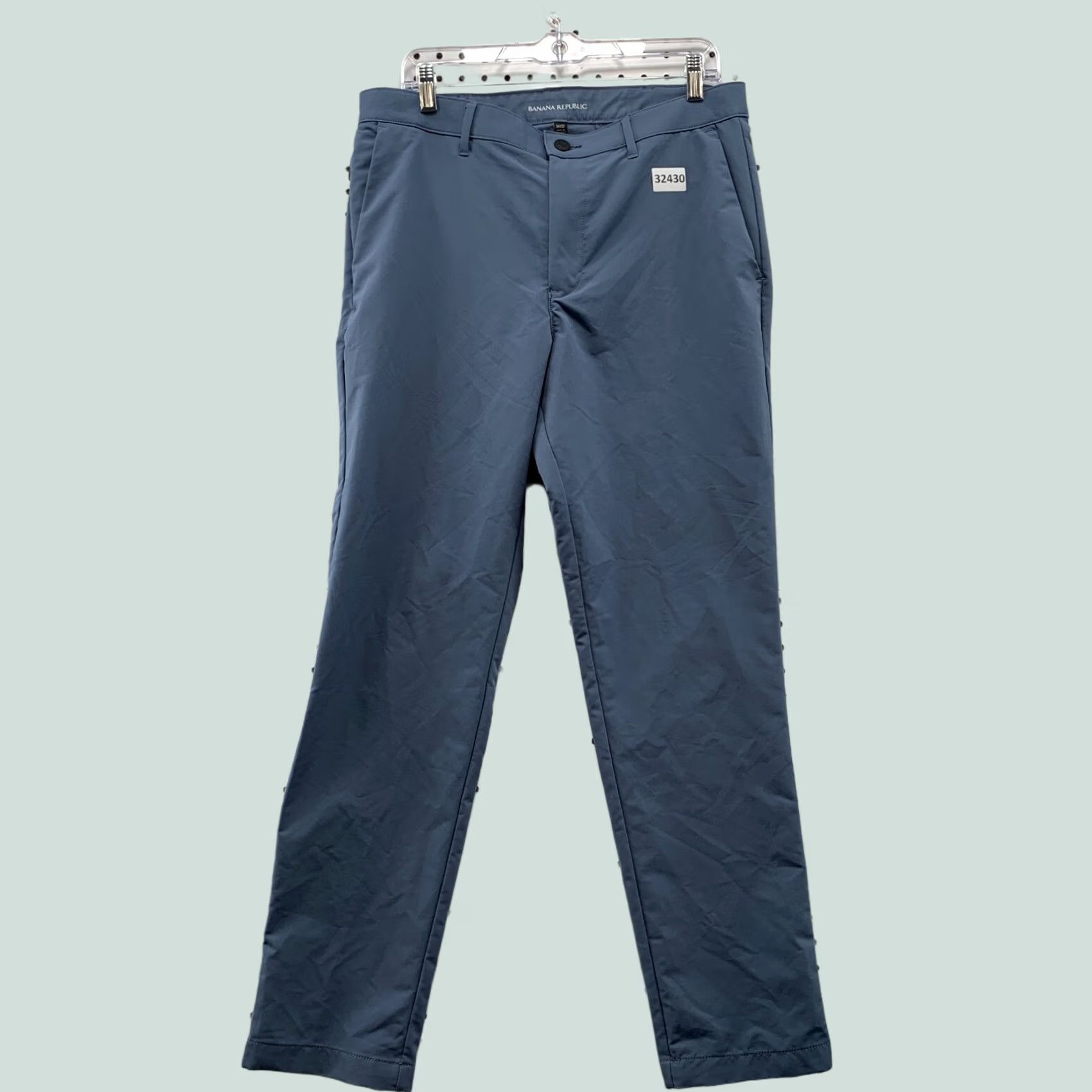 Banana Republic Banana Republic Chino Pants Mens Size 34x32 Slim Blue Casual Business Shirt Pants? Size US 34 / EU 50 - 1 Thumbnail