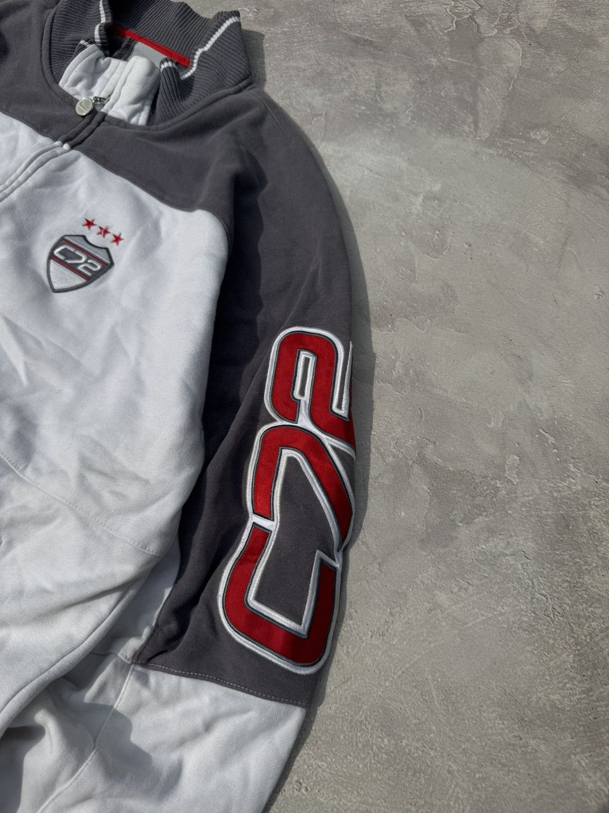 Nike Vintake Nike C72 Distressed Baggy Track Jacket Size US XL / EU 56 / 4 - 4 Thumbnail