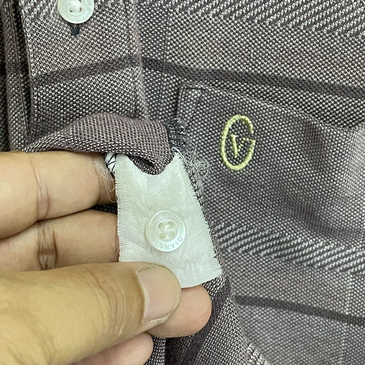 Japanese Brand Vintage 90’s Gianni Valentino Collar Shirts Size M Size US L / EU 52-54 / 3 - 9 Thumbnail