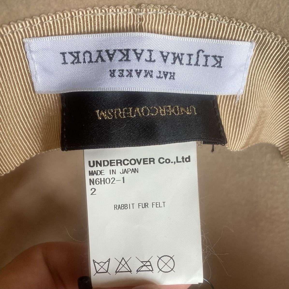 Undercover AW2014 Rabbit Fur Hat Size ONE SIZE - 7 Thumbnail