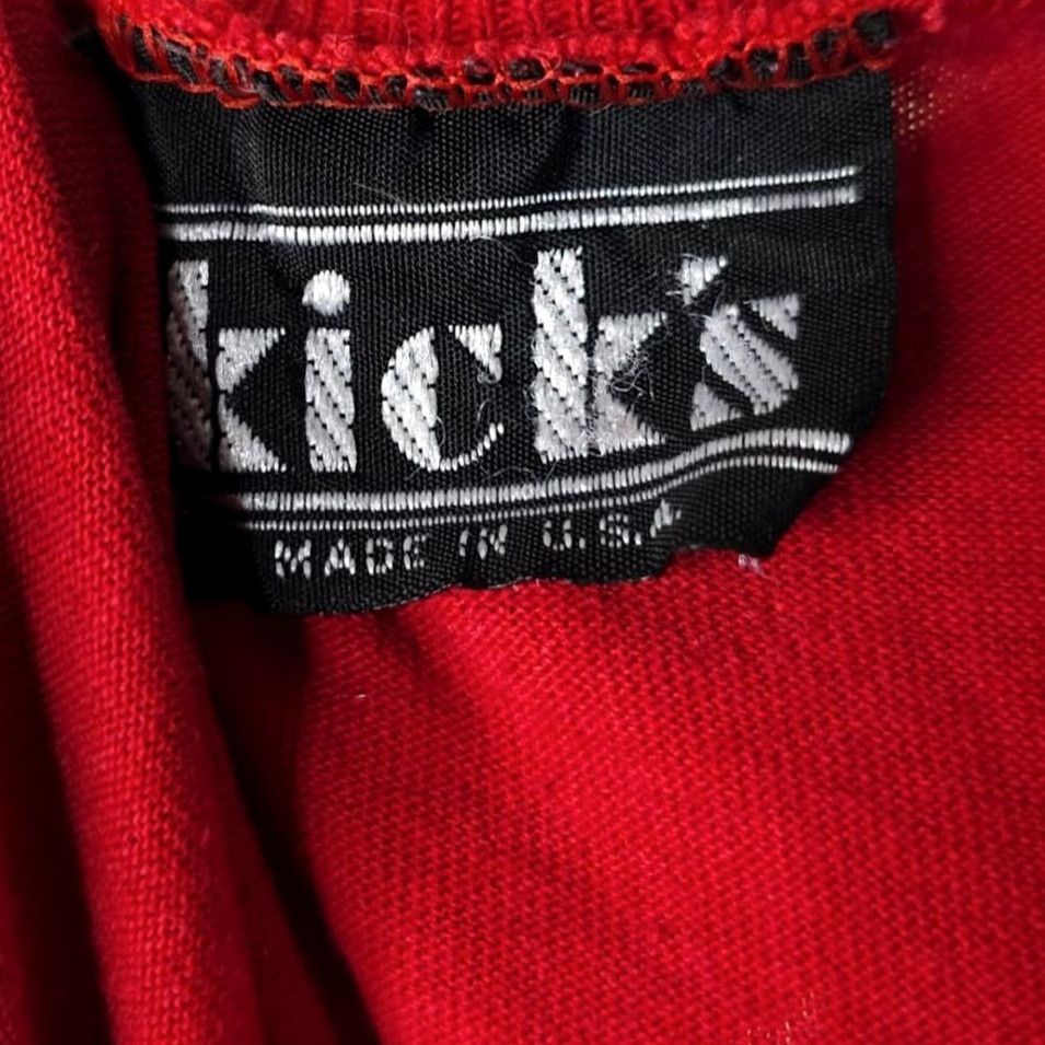Vintage VINTAGE Kick's Santa Claus Rudolph T Shirt Mens 3XL Red 80s Sleep Tee Christmas Made In USA Mens Shirt Size US XXL / EU 58 / 5 - 7 Thumbnail