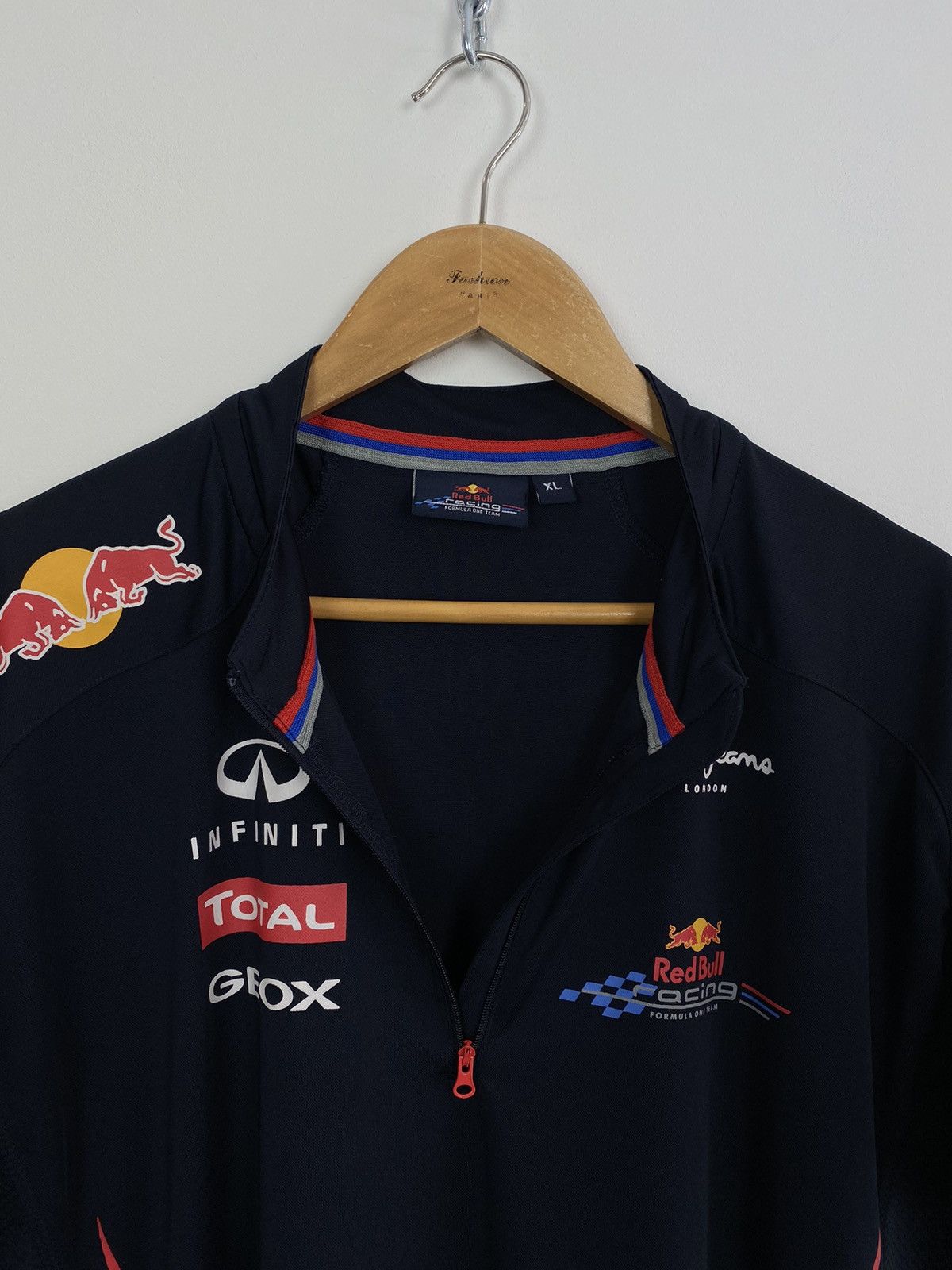 Red Bull Red Bull Racing Formula 1 Jersey 1/4 Zip Shirt Mens Size XL Size US XL / EU 56 / 4 - 6 Thumbnail